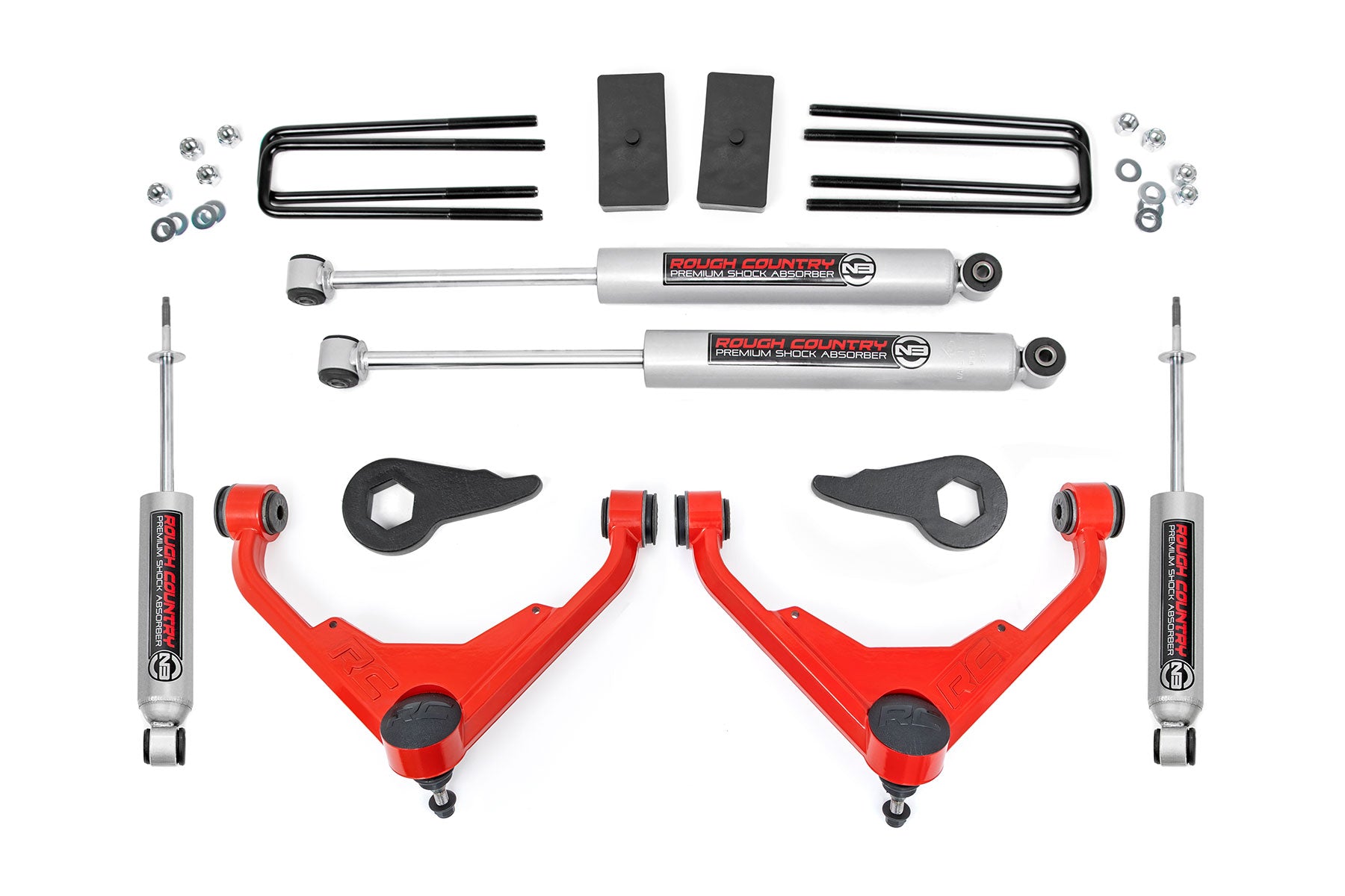 3 Inch Lift Kit | Chevy/GMC 2500HD/3500HD/Suburban 2500/Yukon XL 2500 (01-10)