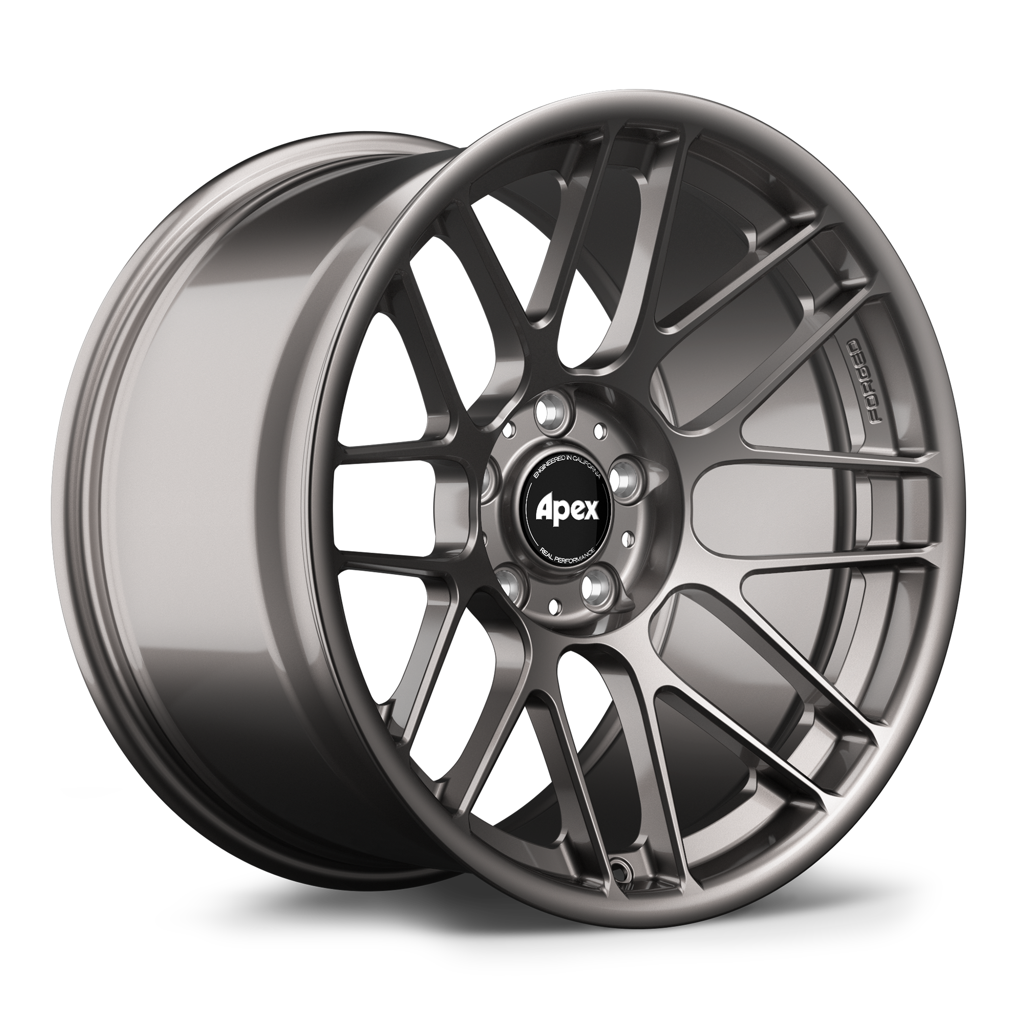 Apex ARC-8RT 18x10.5" ET22 Wheel - 5x120mm / 72.56mm - Anthracite