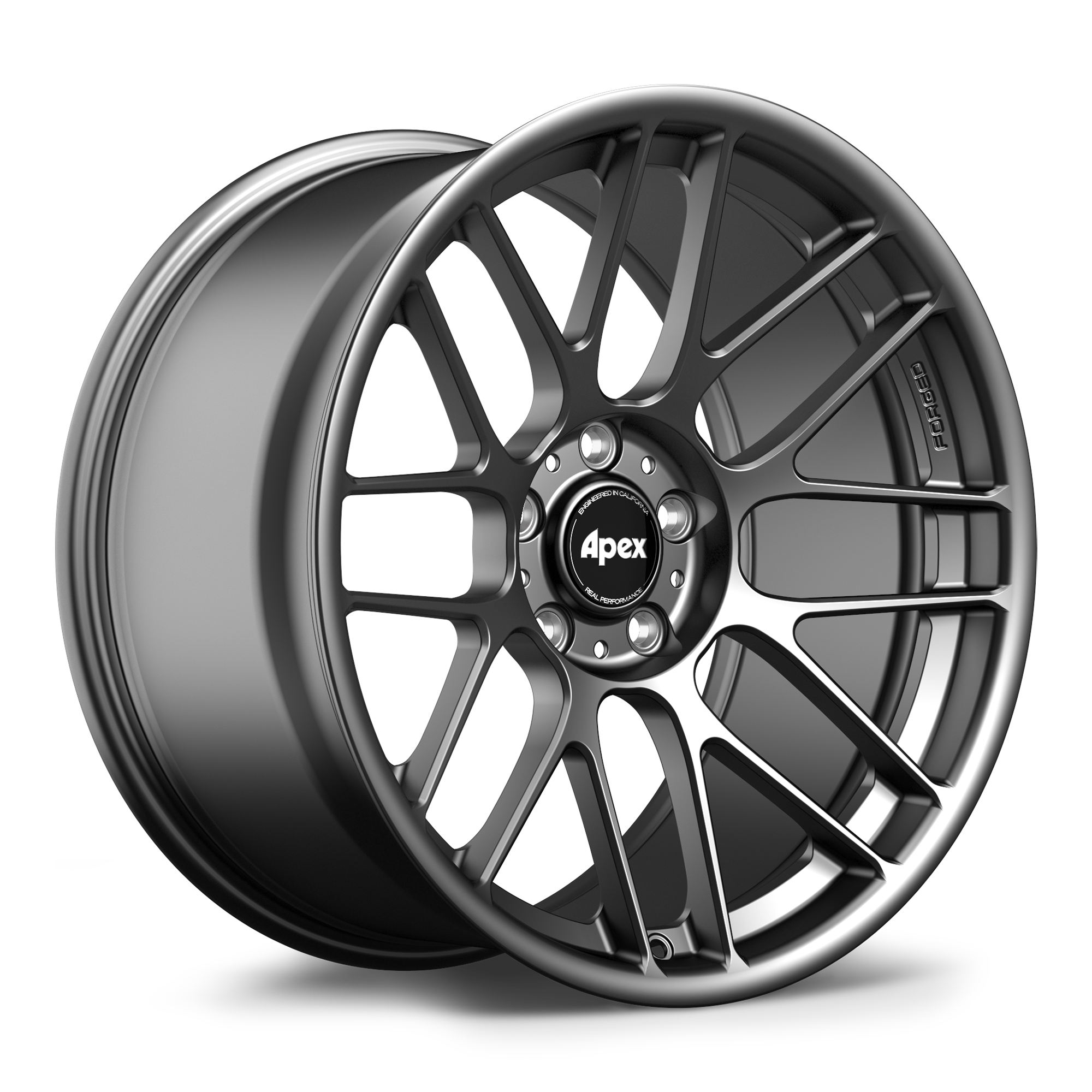 Apex ARC-8RT 19x9.5" ET22 Wheel - 5x120mm / 72.56mm - Satin Black