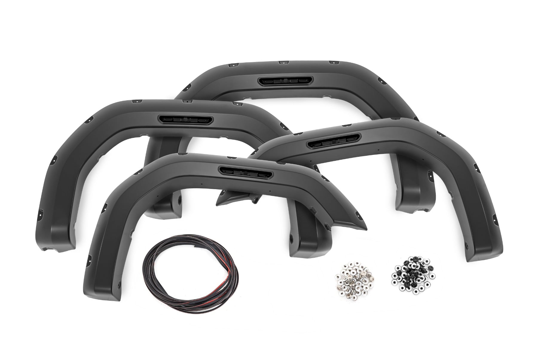 Pocket Fender Flares | GAN Silver Ice Metallic | GMC Sierra 2500 HD/Sierra 3500 HD (20-26)