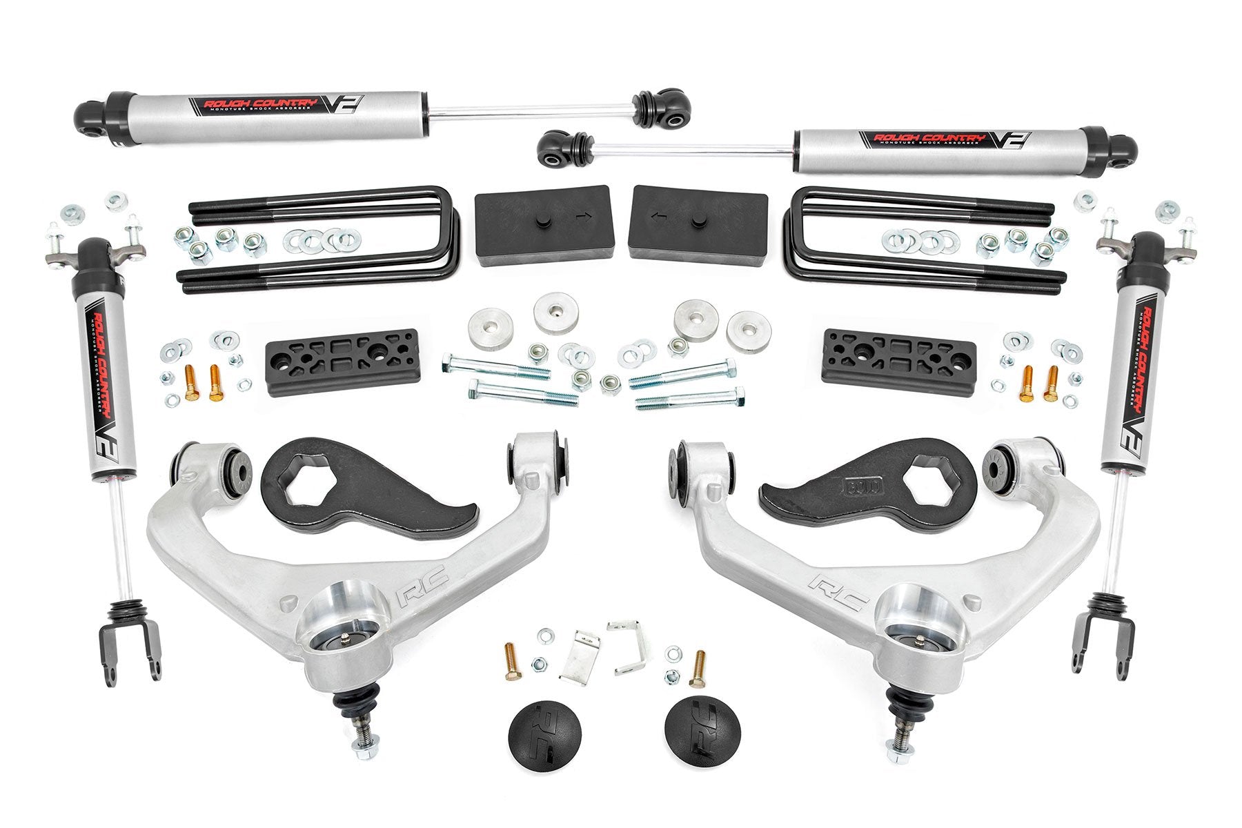 3 Inch Lift Kit | UCAs | V2 | w/ Overloads | Chevy/GMC 2500HD/3500HD (20-26)