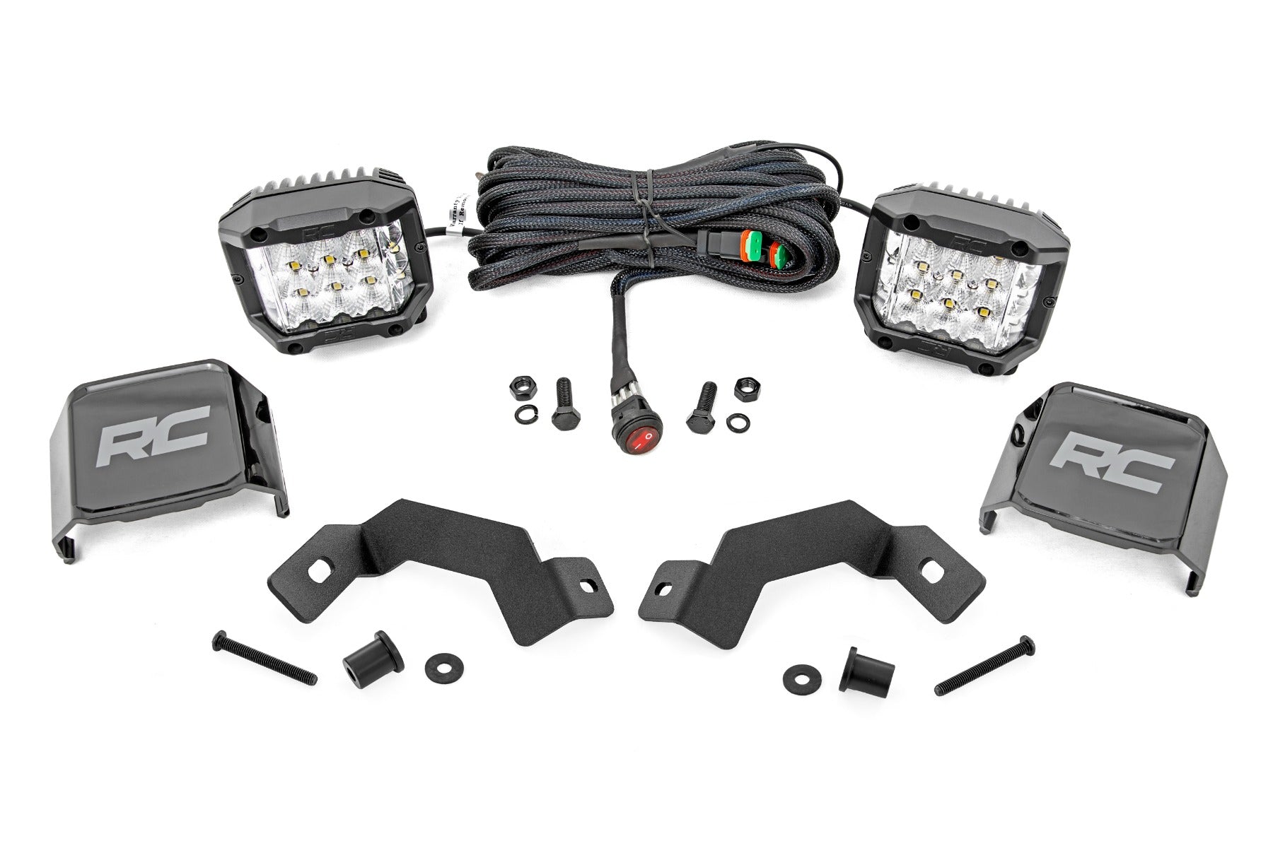 LED Light Kit | Ditch Mount | 3" OSRAM | Wide | Toyota Land Cruiser (24-26)