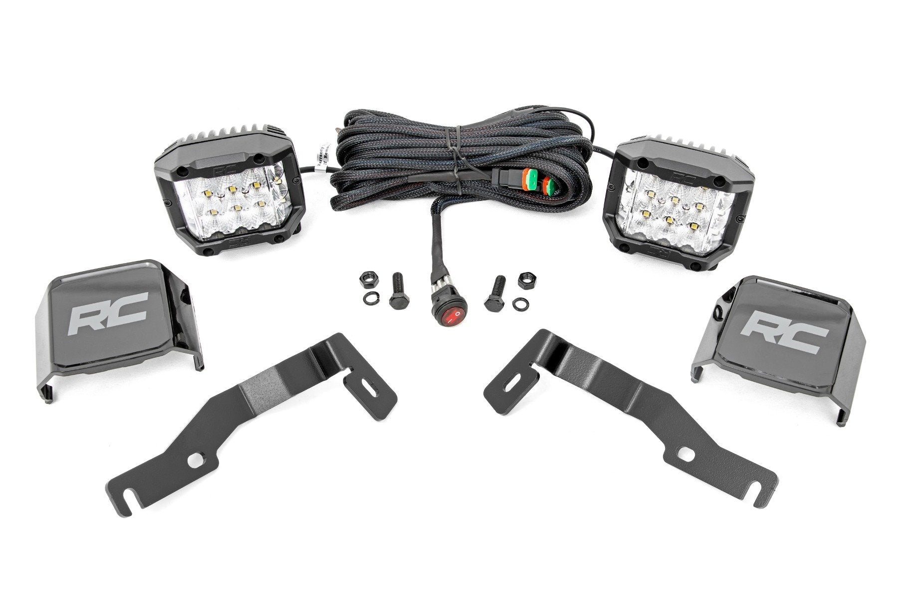 LED Light Kit | Ditch Mount | 3" OSRAM | Wide | Toyota Tacoma 2WD/4WD (24-26)