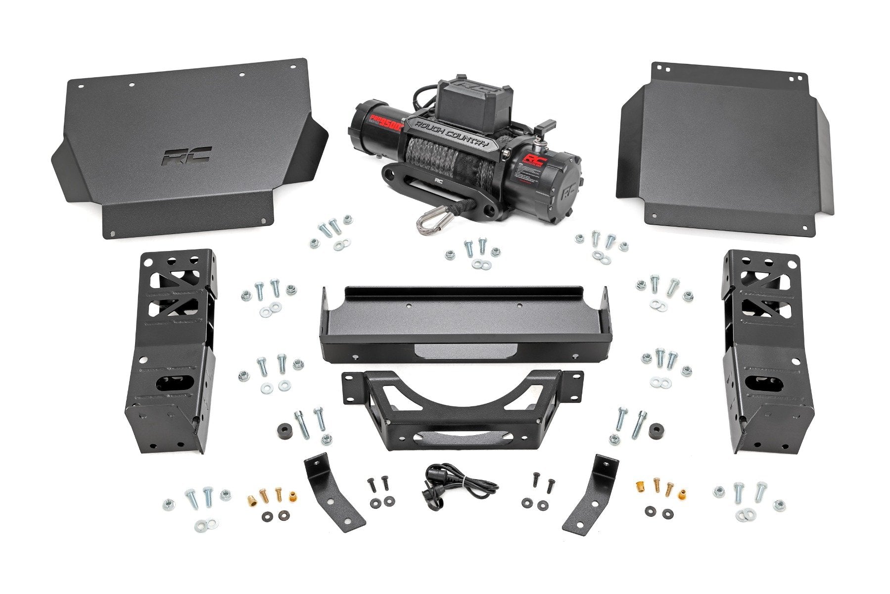 FXS Hidden Winch Mount | PRO9500S | Toyota Tacoma 4WD (2024-2026)