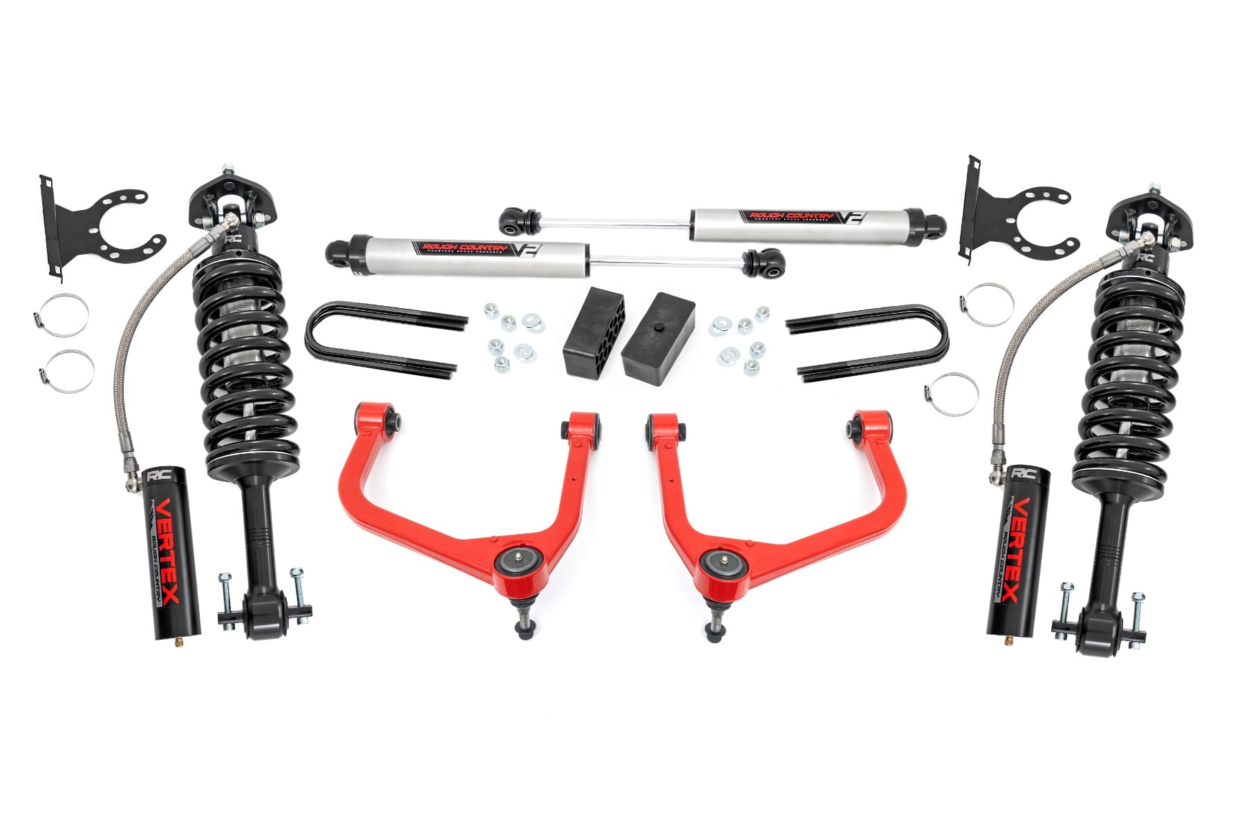 3.5 Inch Lift Kit | Mono Leaf Rear | Vertex/V2 | GMC Sierra 1500 (25-26)