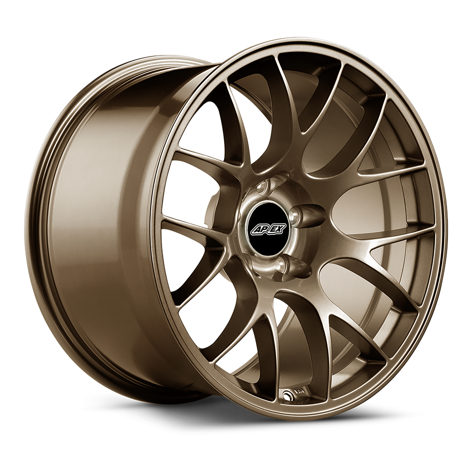 Apex EC-7 18x10" ET25 Wheel - 5x120mm / 72.56mm - Satin Bronze