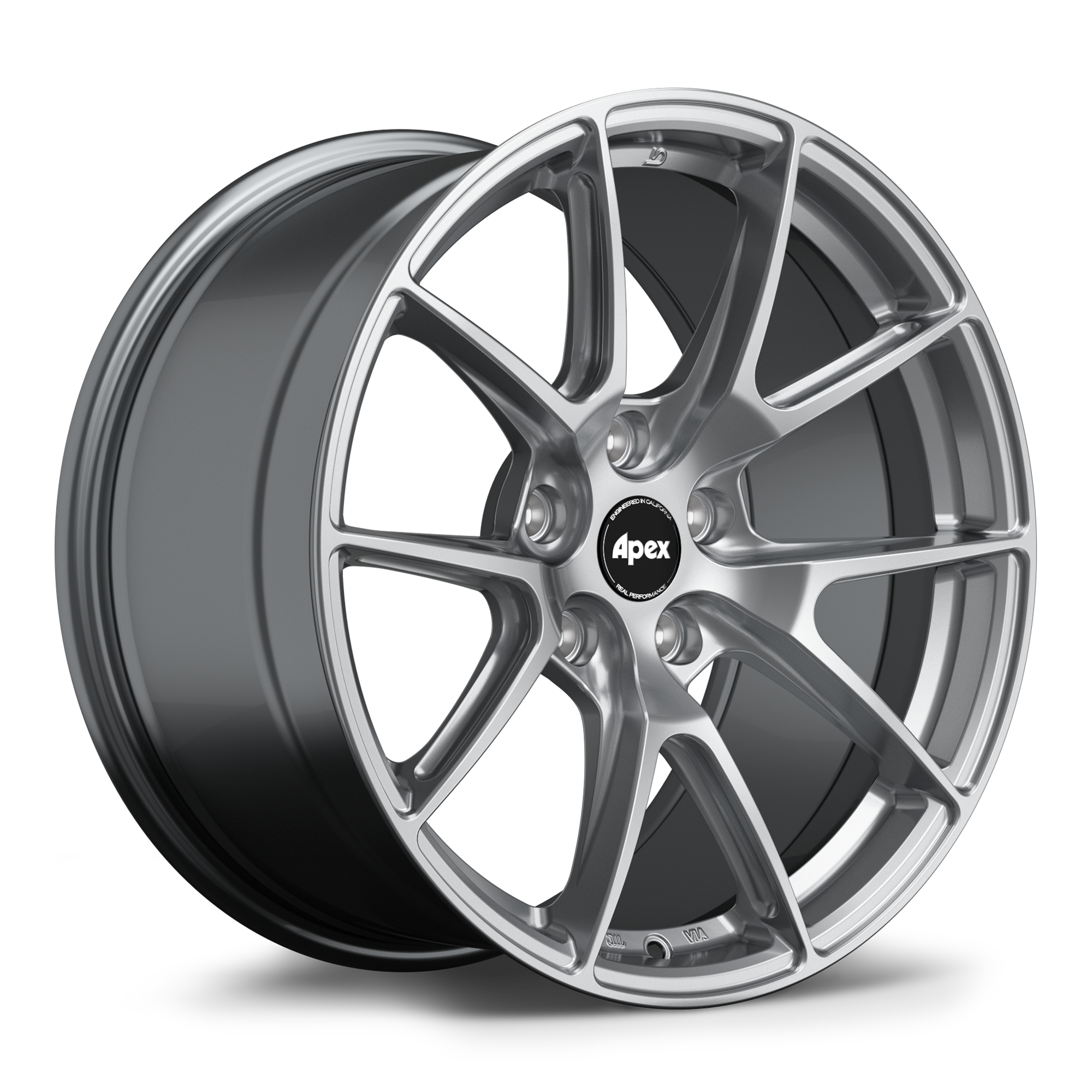 Apex VS-5 18x9" ET30 Wheel - 5x120mm / 72.56mm - Hyper Black