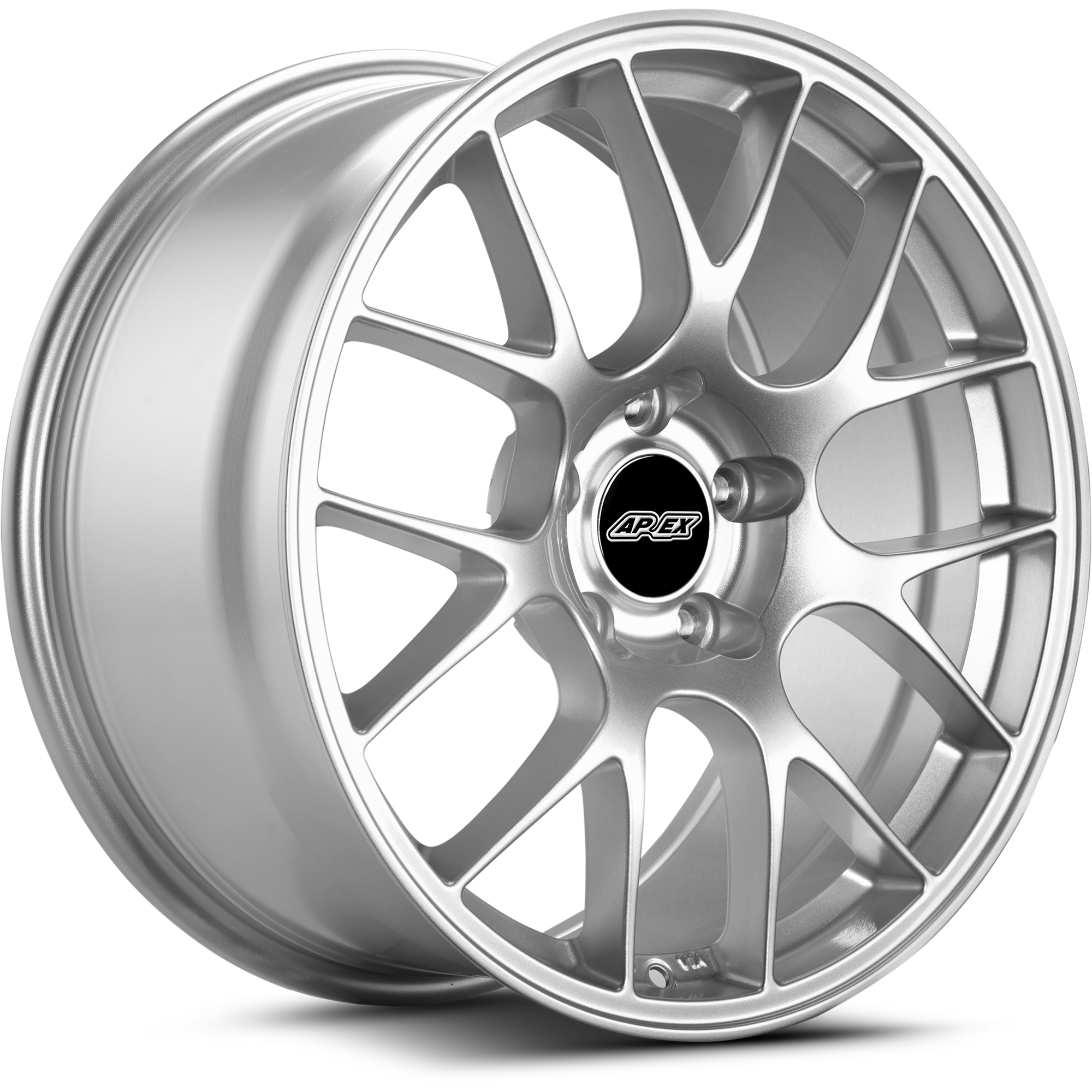 18x10" ET58 Race Silver APEX EC-7 Corvette Wheel