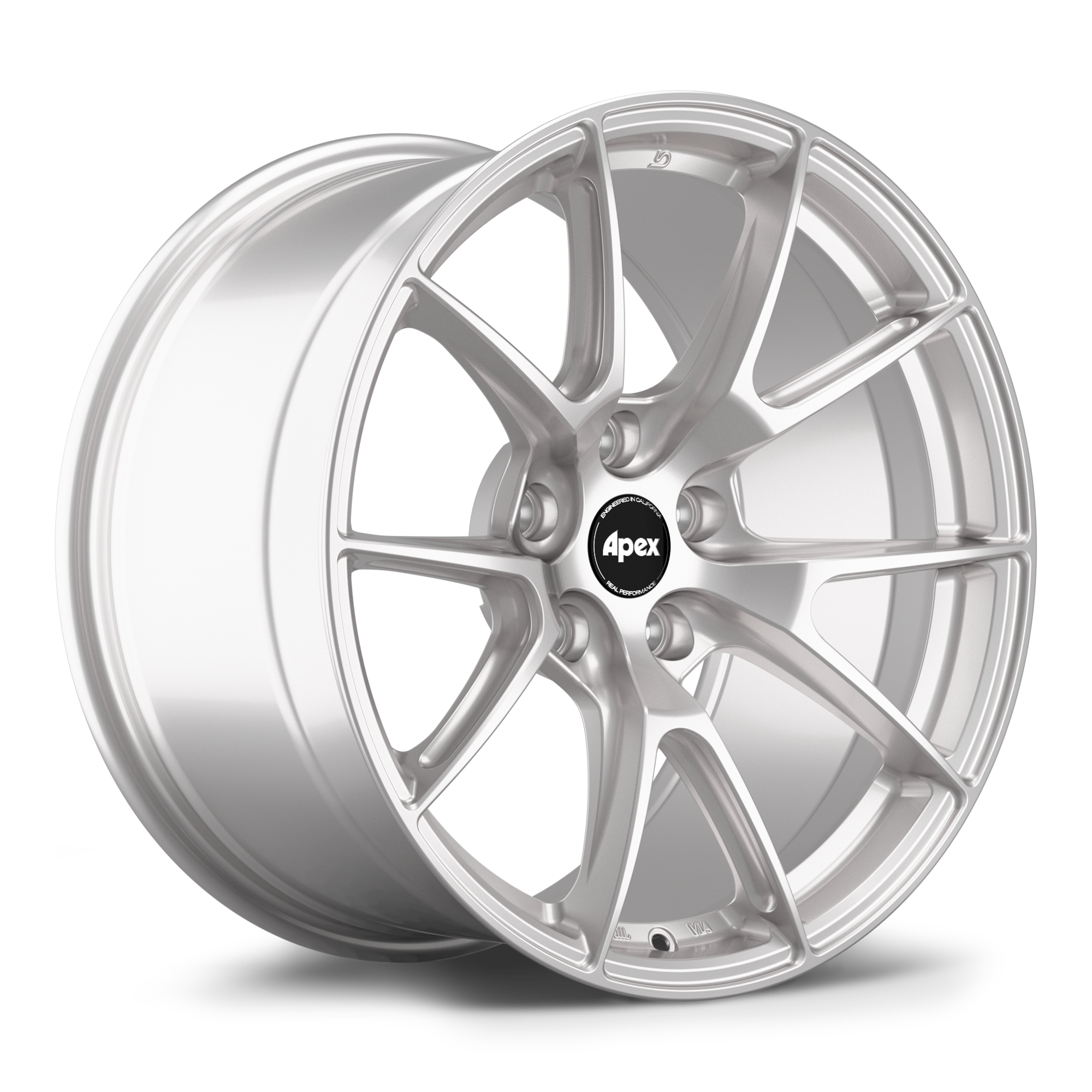 Apex VS-5 18x10.5" ET22 Wheel - 5x114.3mm / 73.1mm - Race Silver
