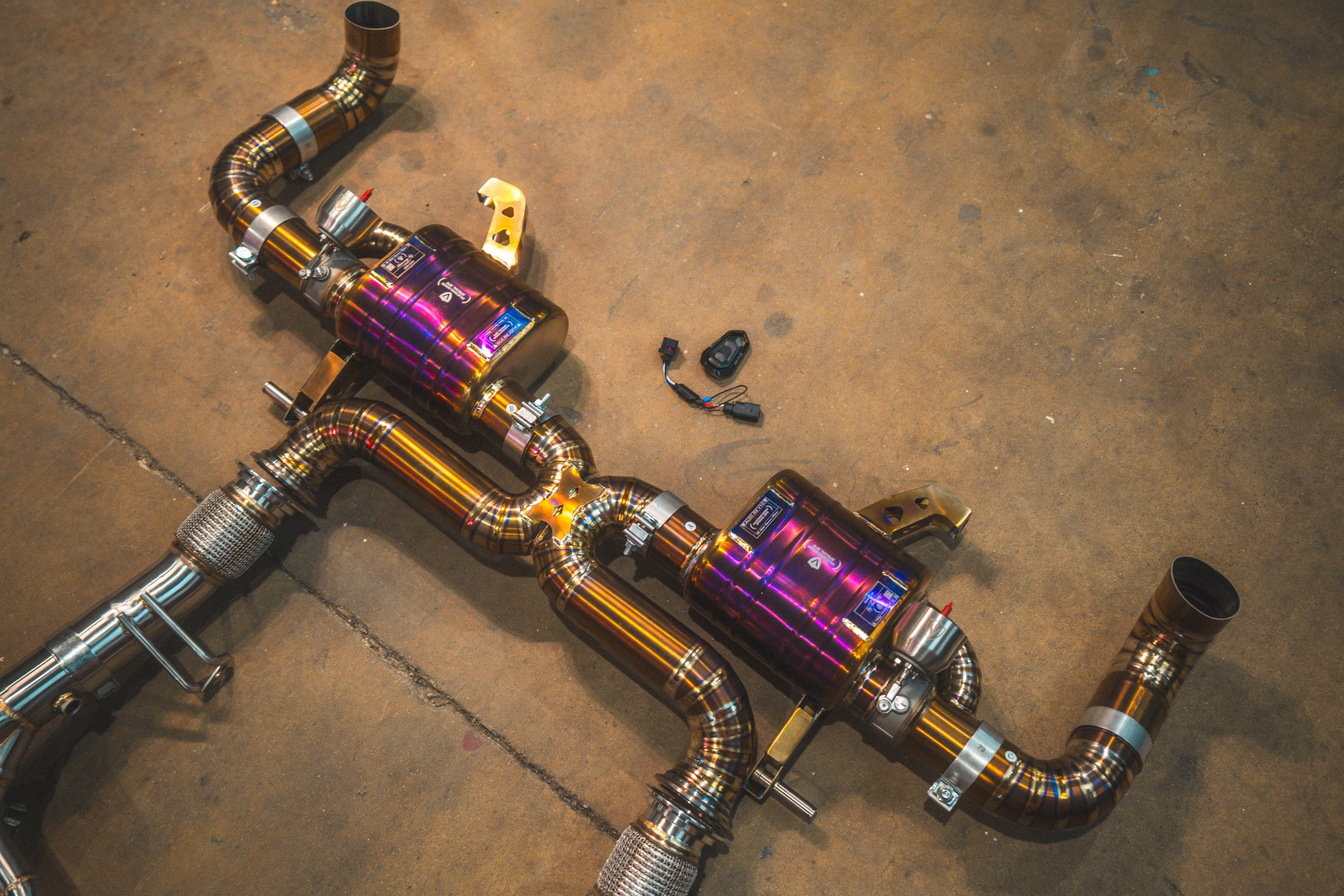 Audi R8 True F1 / Valved Exhaust System