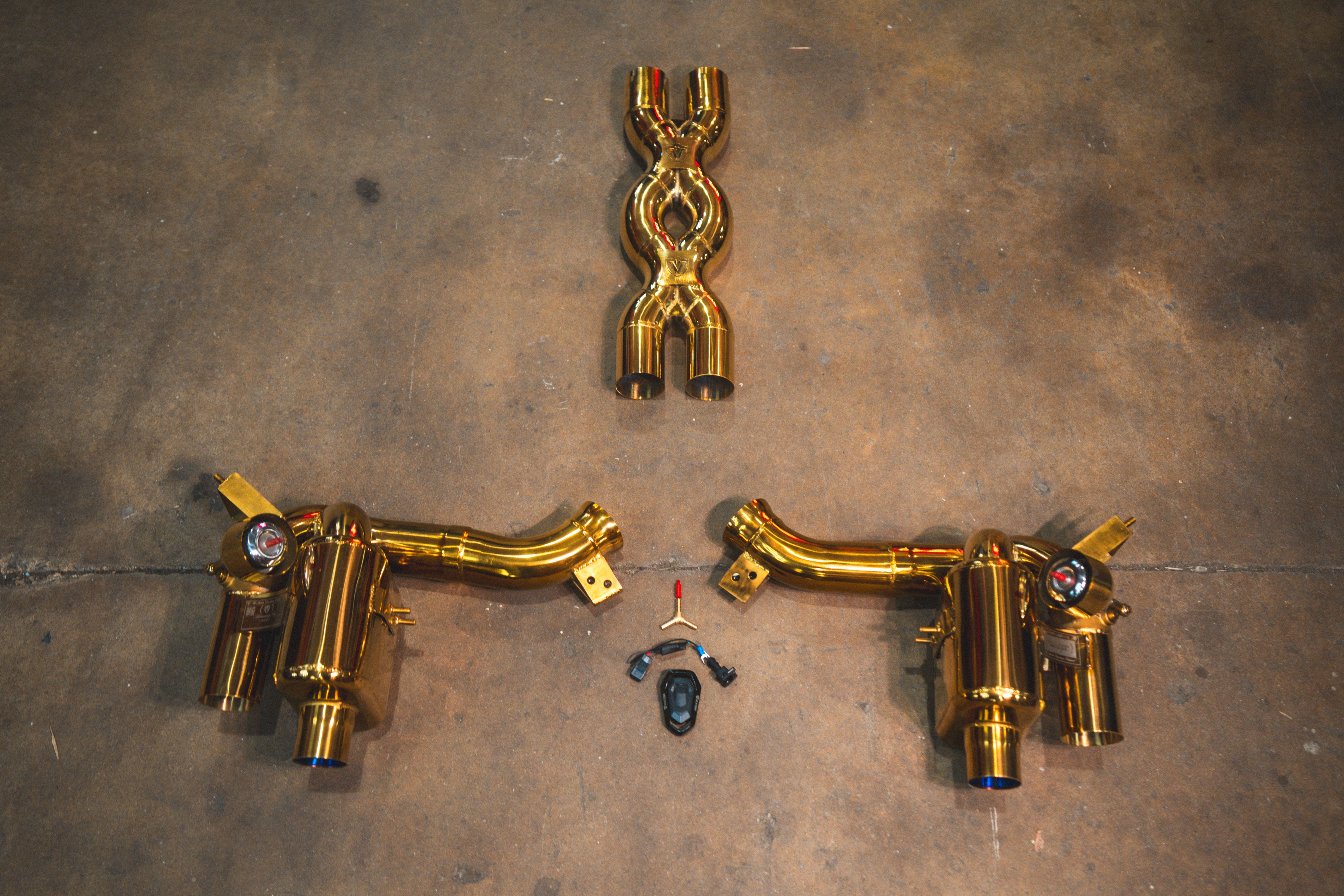 Ferrari GTC4 Lusso Valved Exhaust system