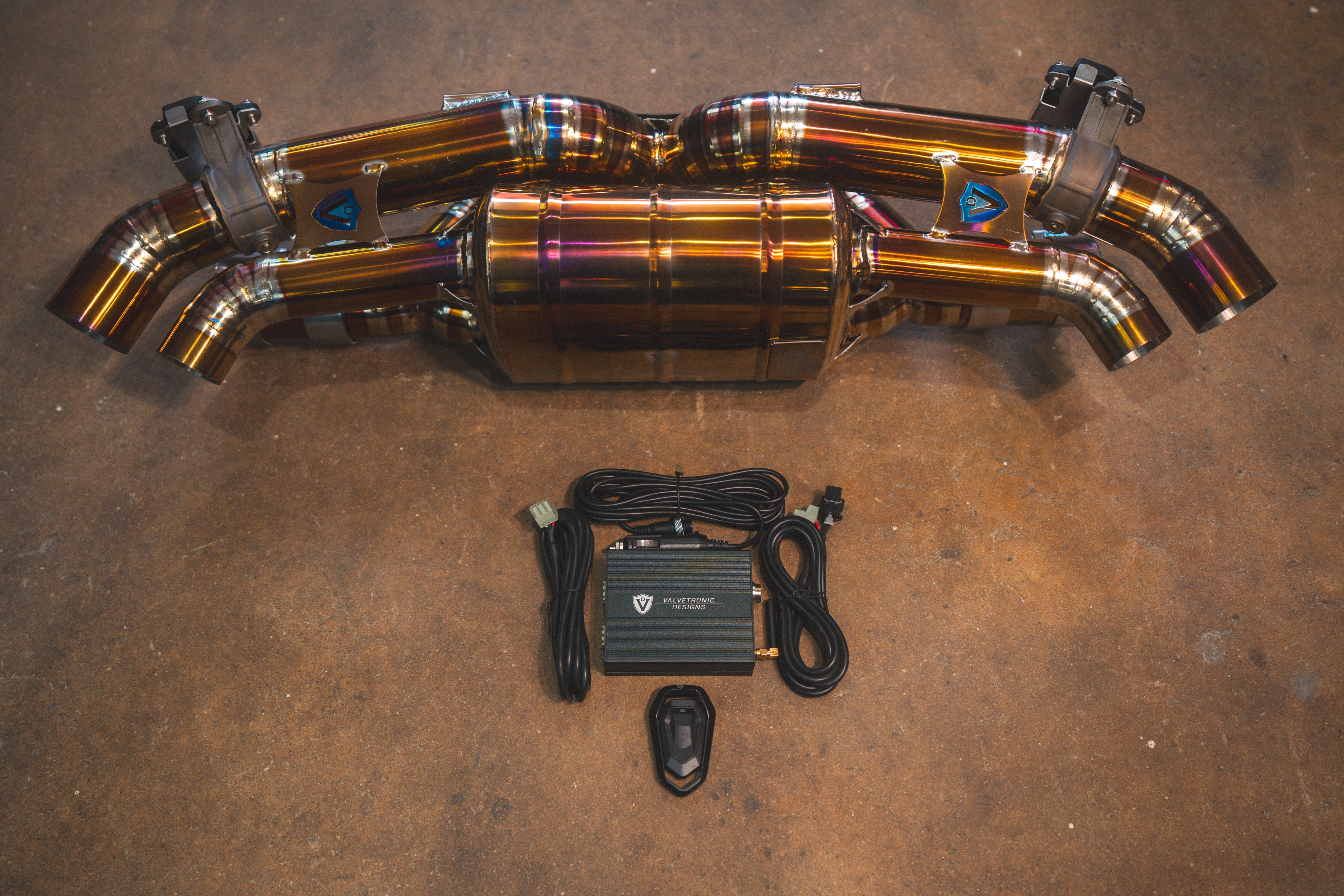 Valvetronic Valved Sport Exhaust System for Porsche 992 Carrera / Turbo