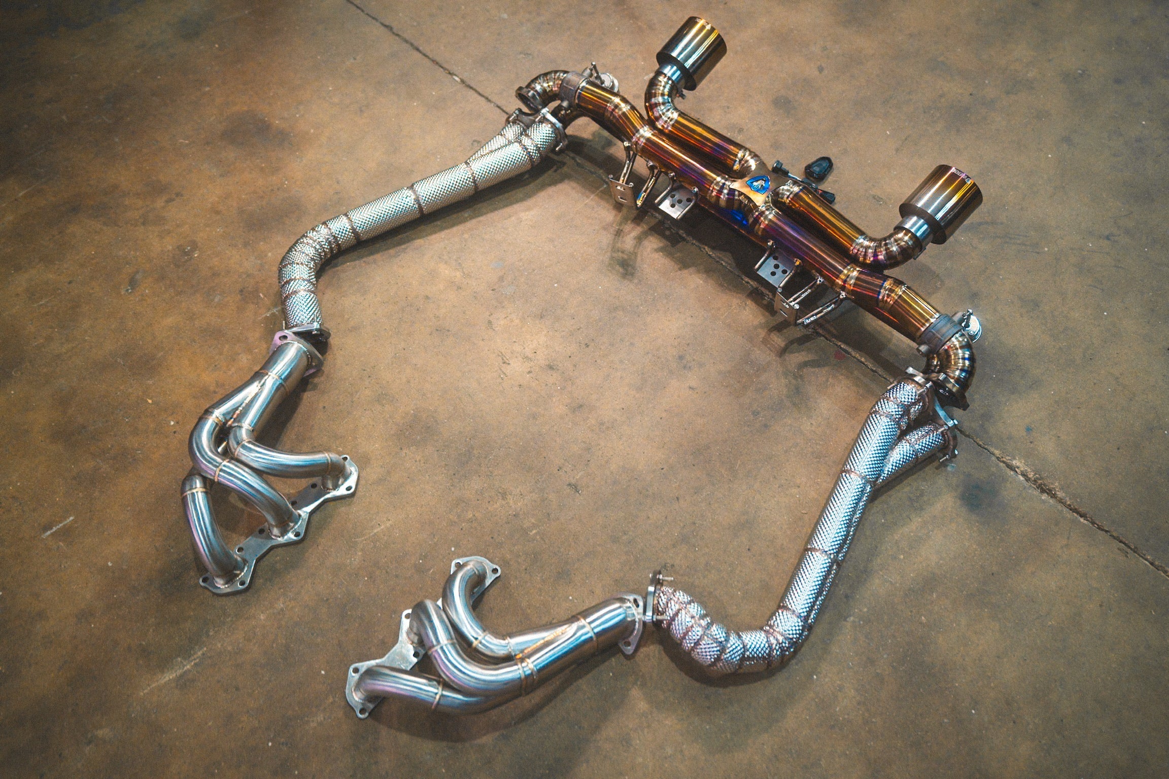 Valvetronic Valved Sport Exhaust System for Porsche 718 GT4 / Boxter Spyder