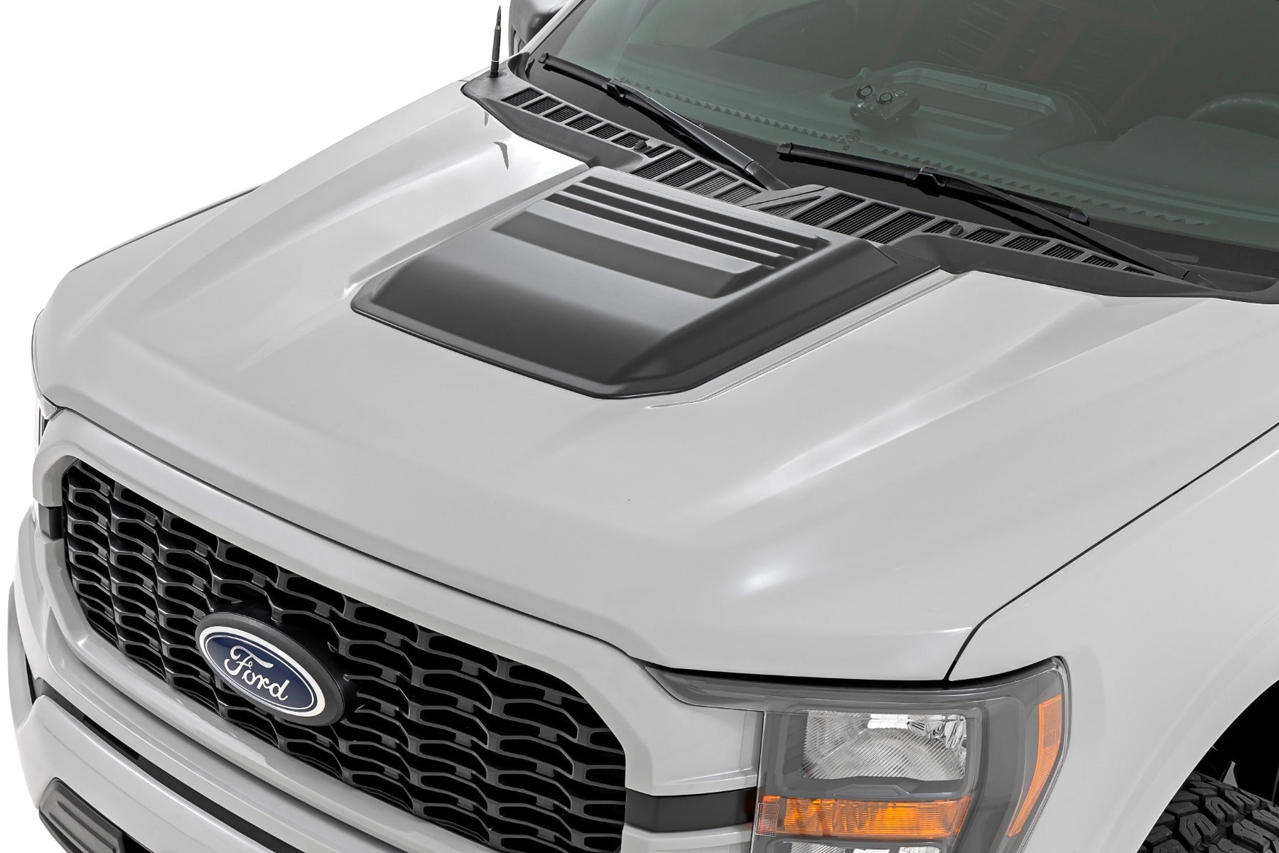 Hood Scoop | DB Shelter Green | Ford F-150 2WD/4WD (2021-2026)