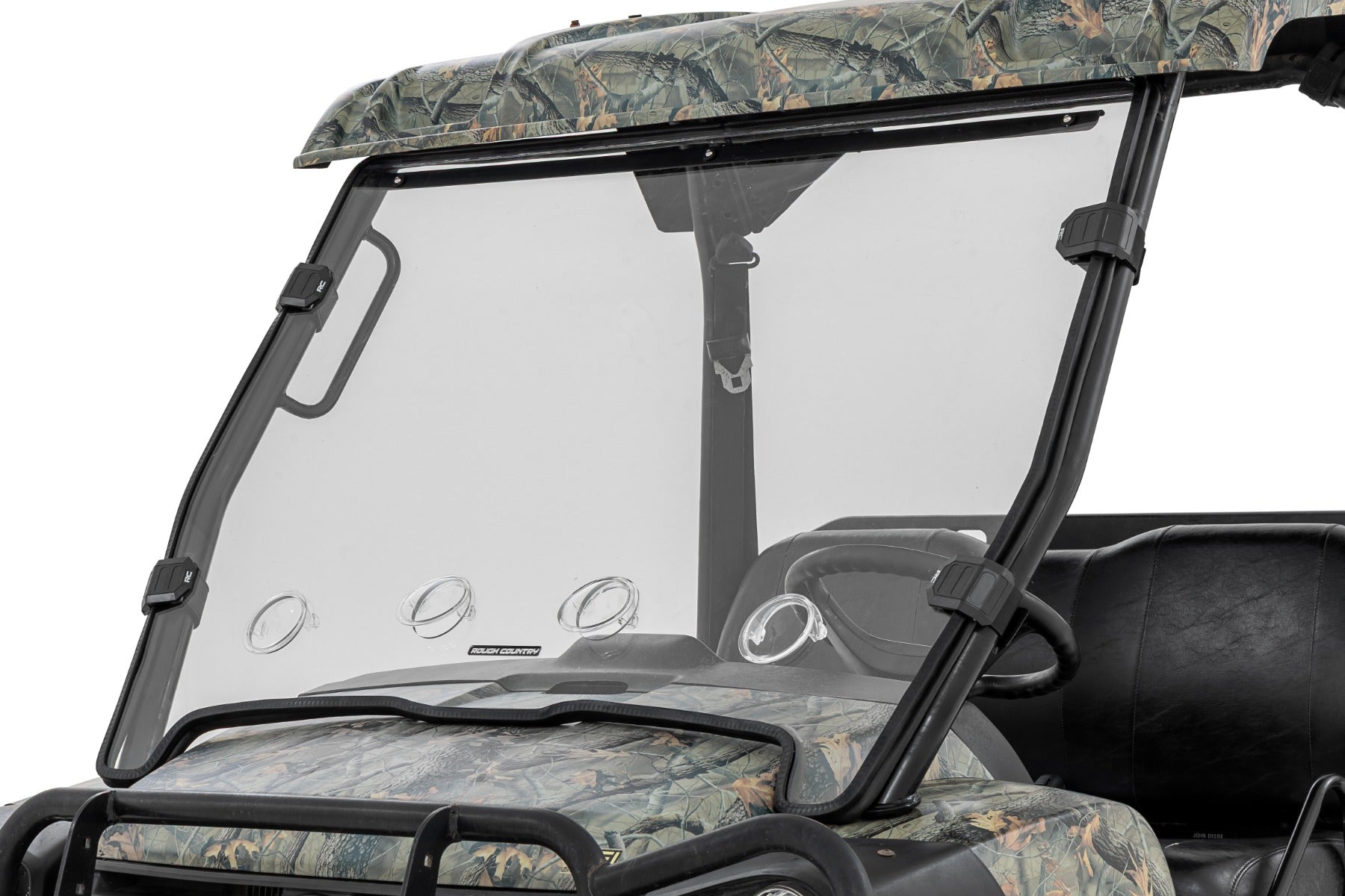 Vented Full Windshield | Scratch Resistant | John Deere Gator XUV 625/Gator XUV 850