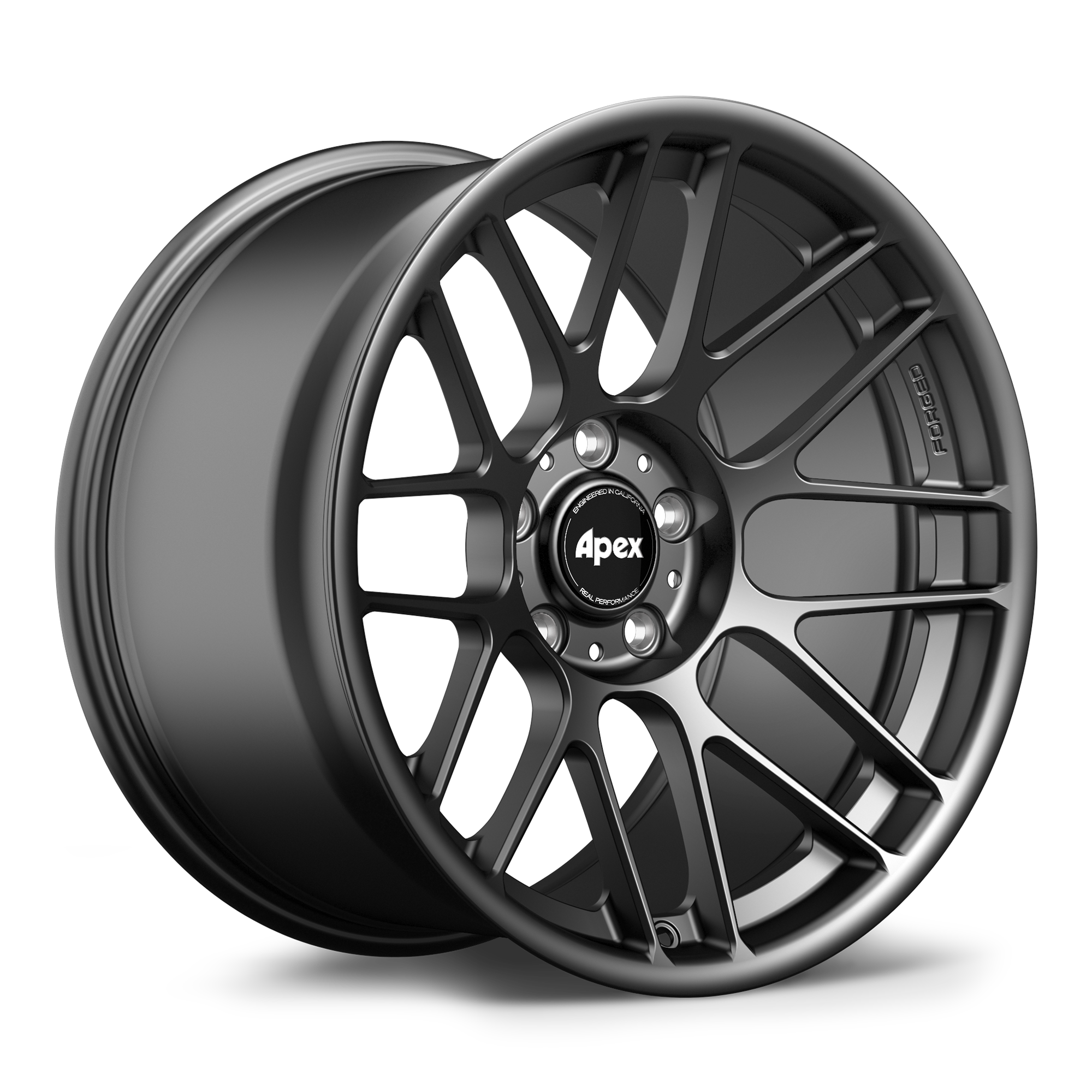 Apex ARC-8RT 18x10.5" ET22 Wheel - 5x120mm / 72.56mm - Satin Black