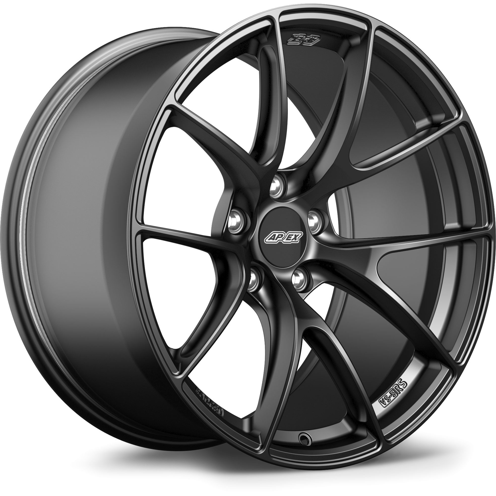 Apex VS-RS 18x8.5" ET23 Wheel - 5x114.3mm / 64.1mm - Satin Black