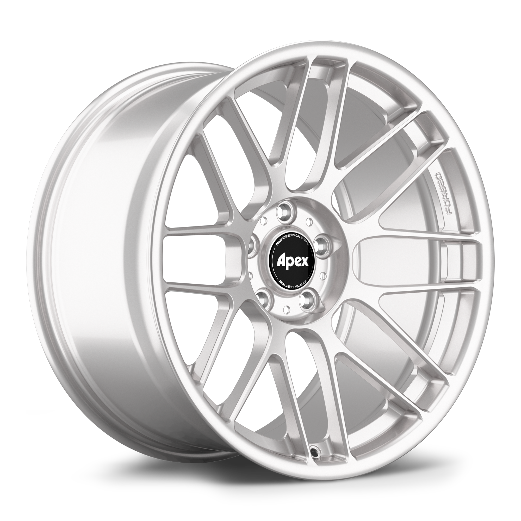 Apex ARC-8RT 19x9.5" ET22 Wheel - 5x120mm / 72.56mm - Race Silver