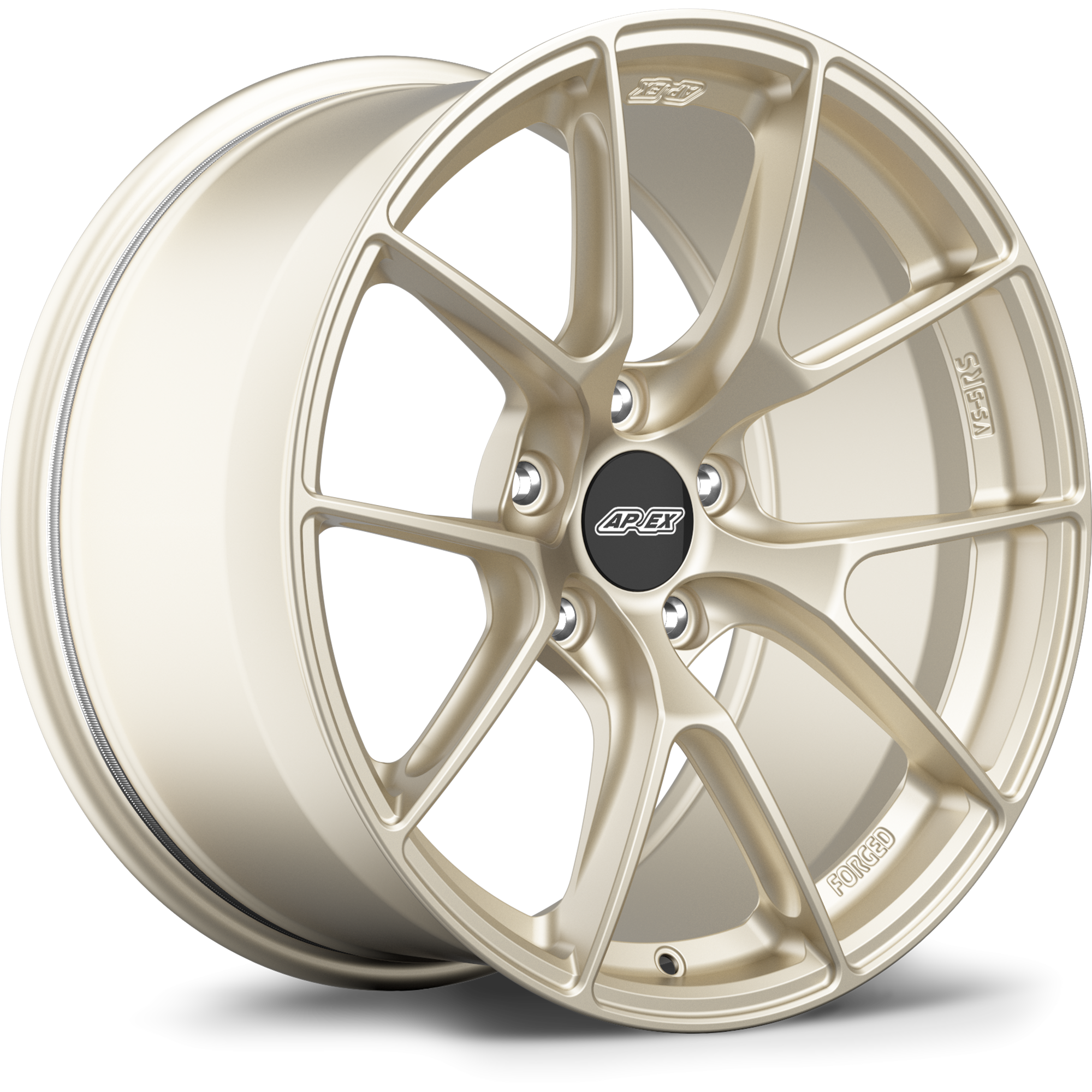 Apex VS-5RS 18x8.5" ET23 Wheel - 5x114.3mm / 60.1mm - Motorsport Gold
