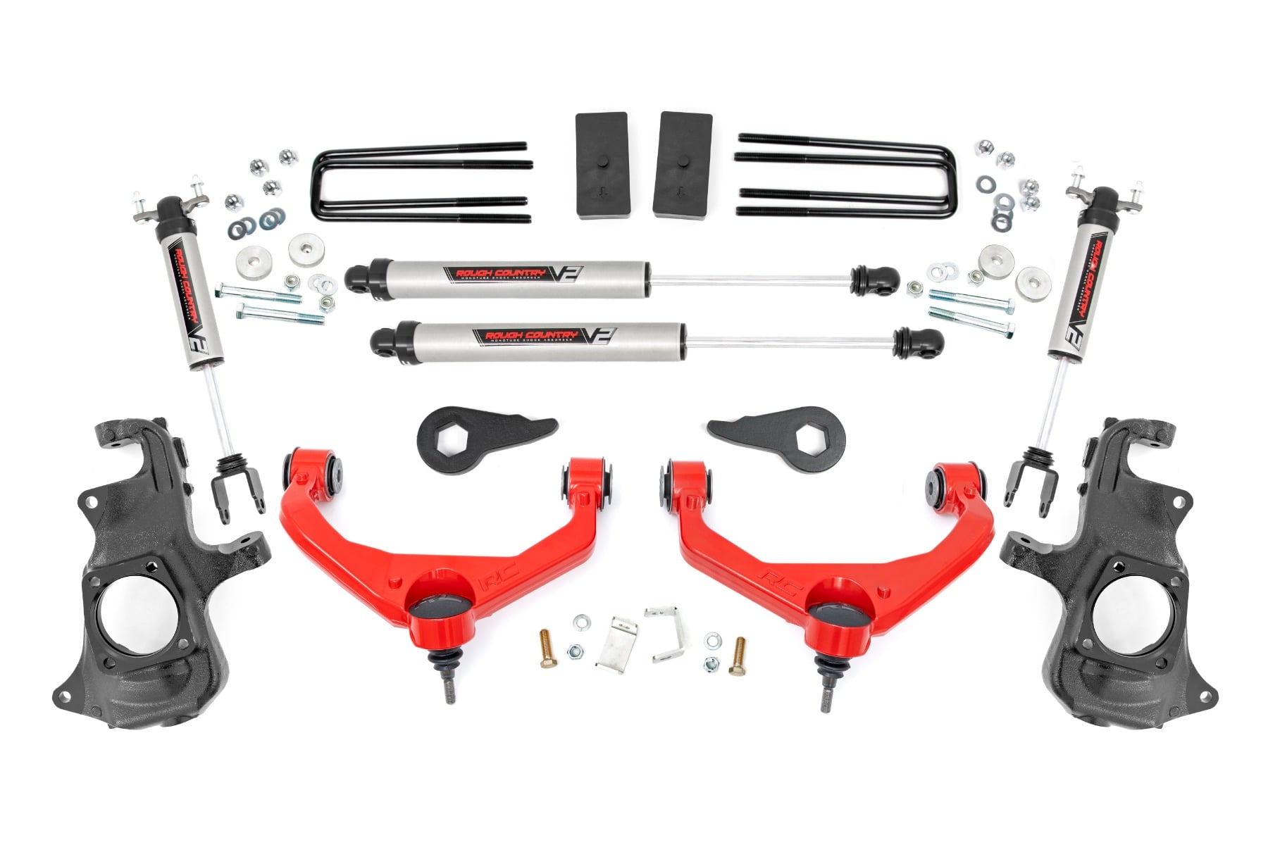3.5 Inch Knuckle Lift Kit | V2 | w/ Overloads | Chevy/GMC 2500HD/3500HD (11-19)