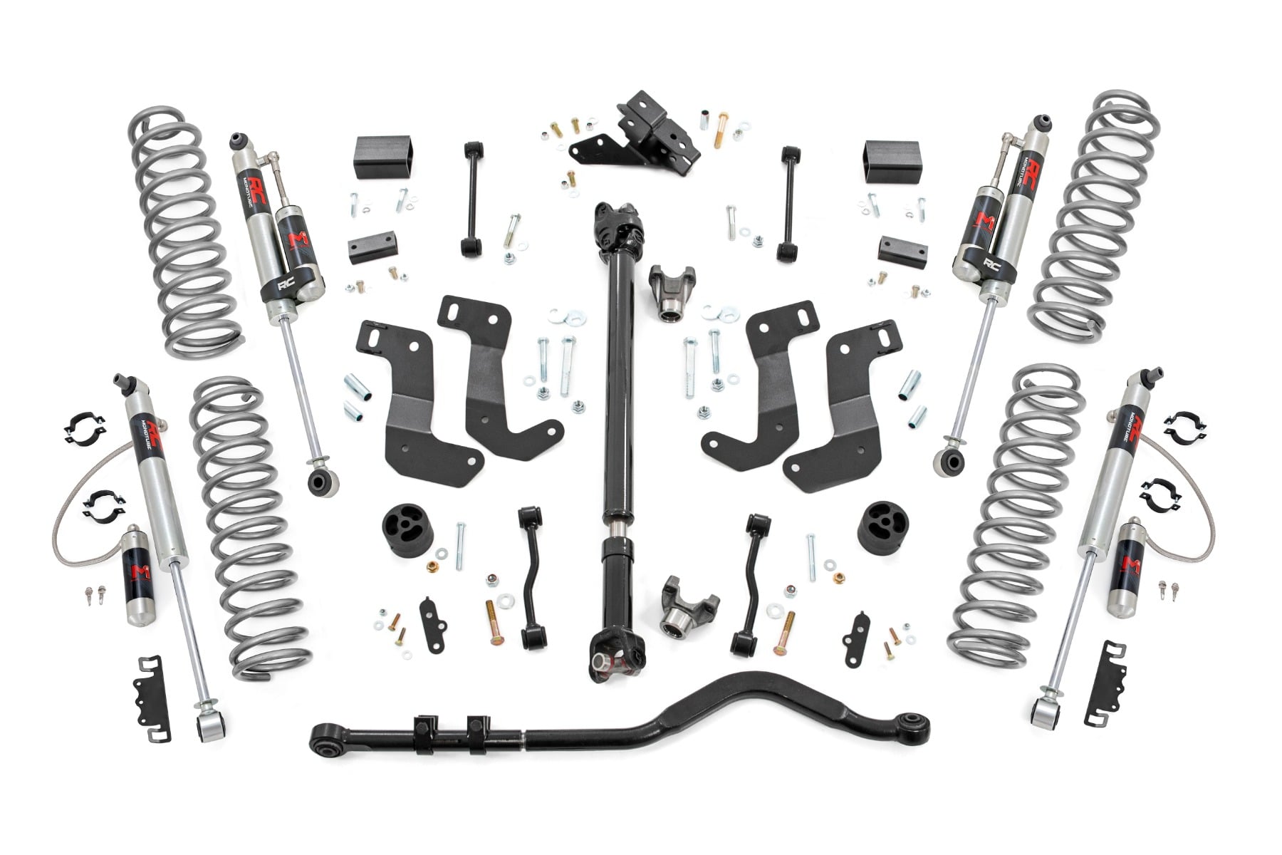 3.5 Inch Lift Kit | C/A Drop | FR D/S | M1R | Jeep Wrangler Unlimited Rubicon (18-23)
