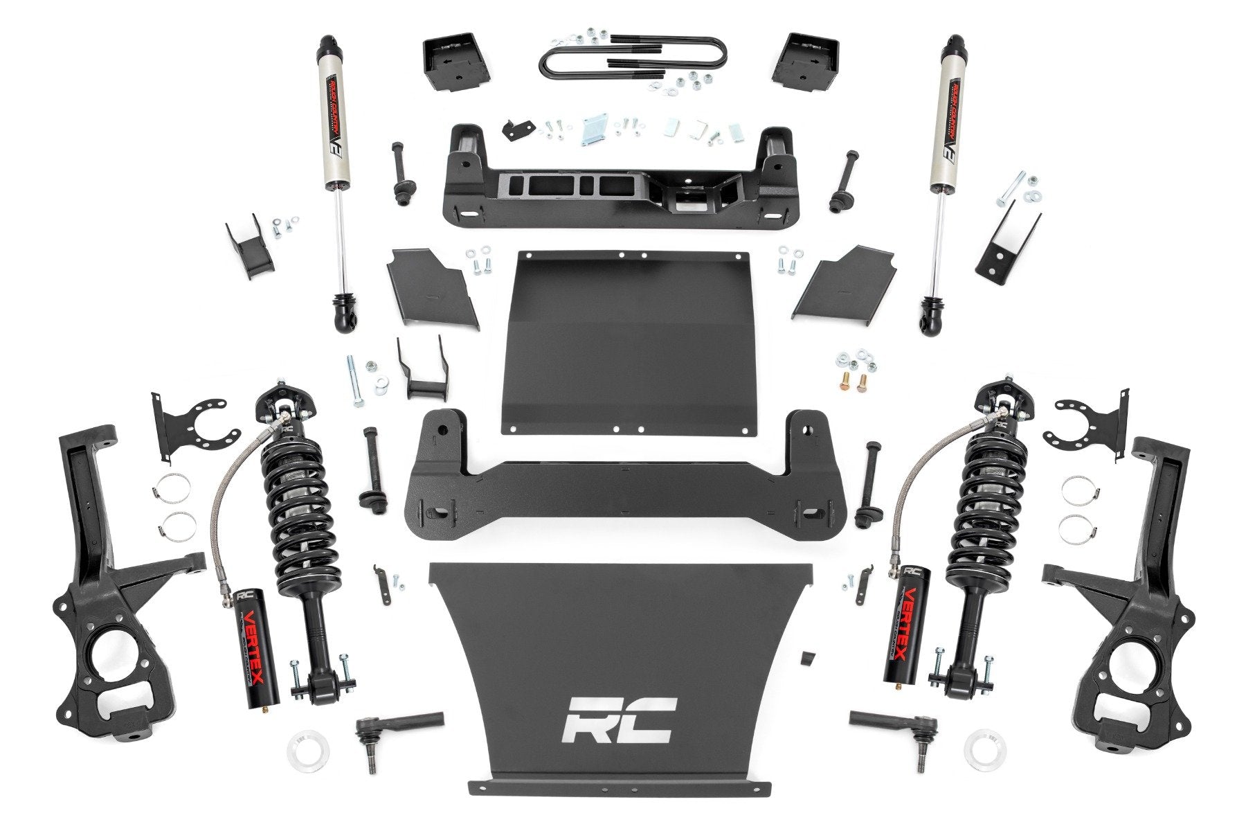 6 Inch Lift Kit | Mono Leaf Rear | Vertex/V2 | GMC Sierra 1500 2WD/4WD (19-24)