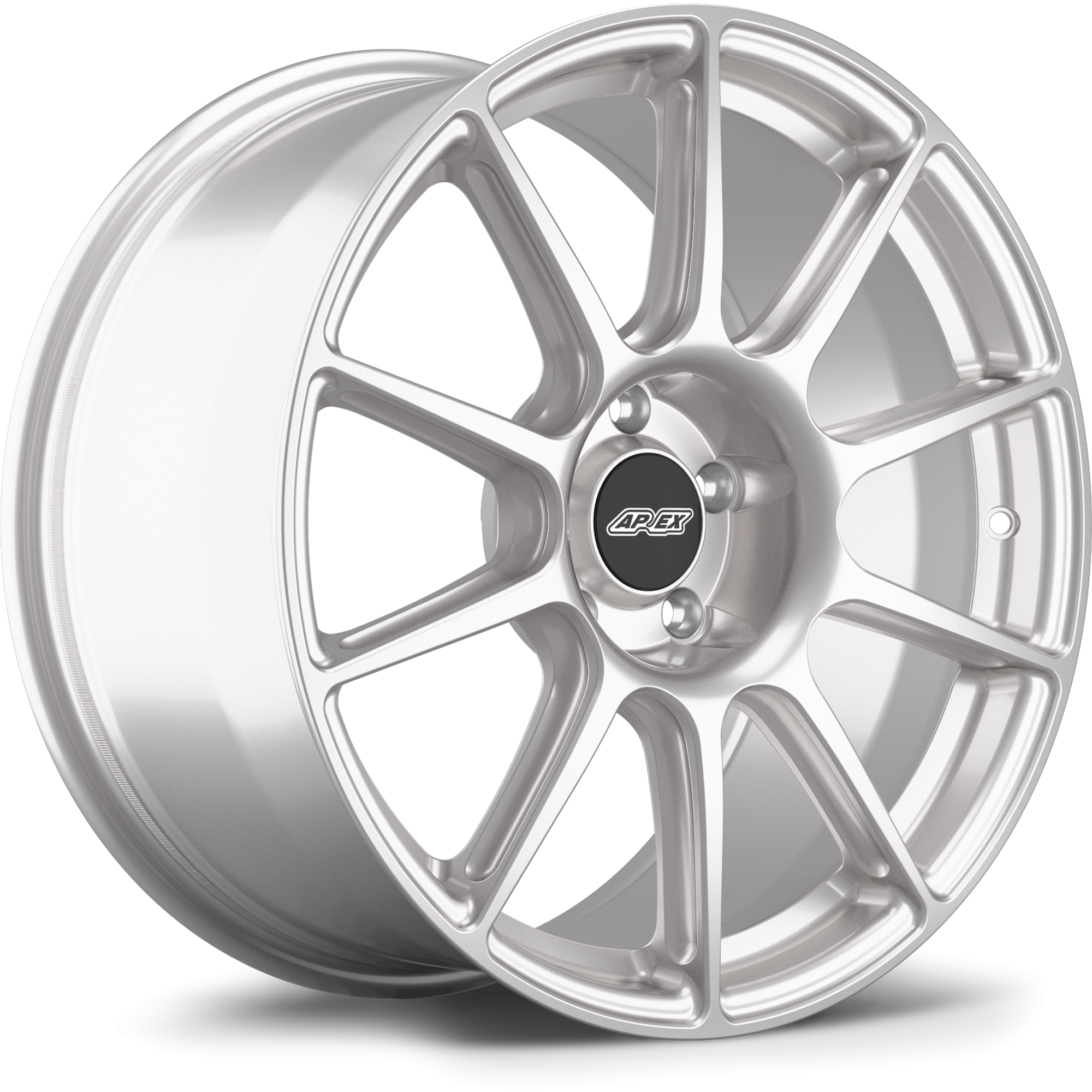 18x8.5" ET43 Race Silver APEX SM-10 VW Wheel