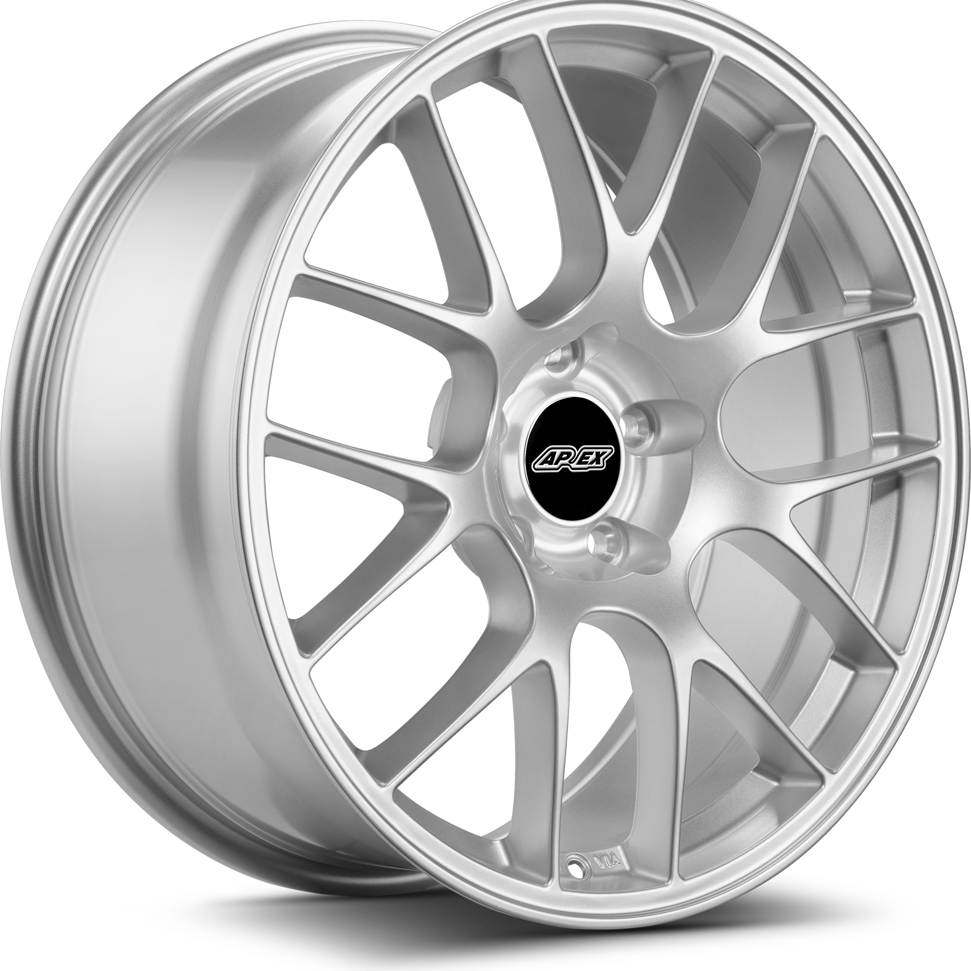 19x11" ET78 Race Silver APEX EC-7 Corvette Wheel