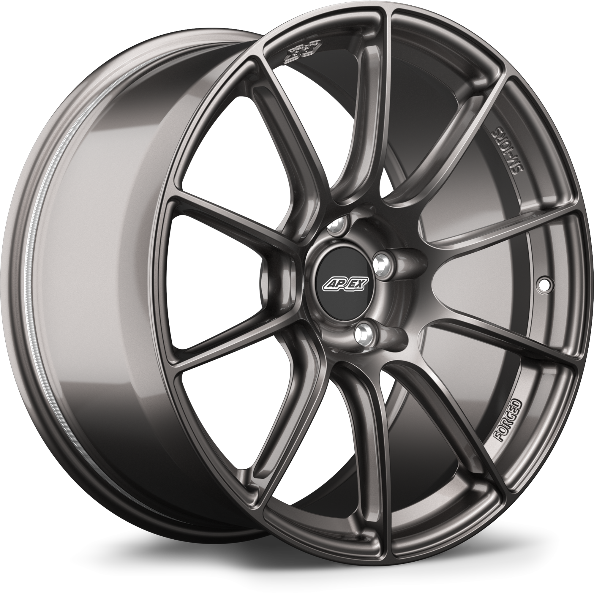 Apex SM-10RS 19x9" ET25 Wheel - 5x112mm / 66.6mm - Anthracite