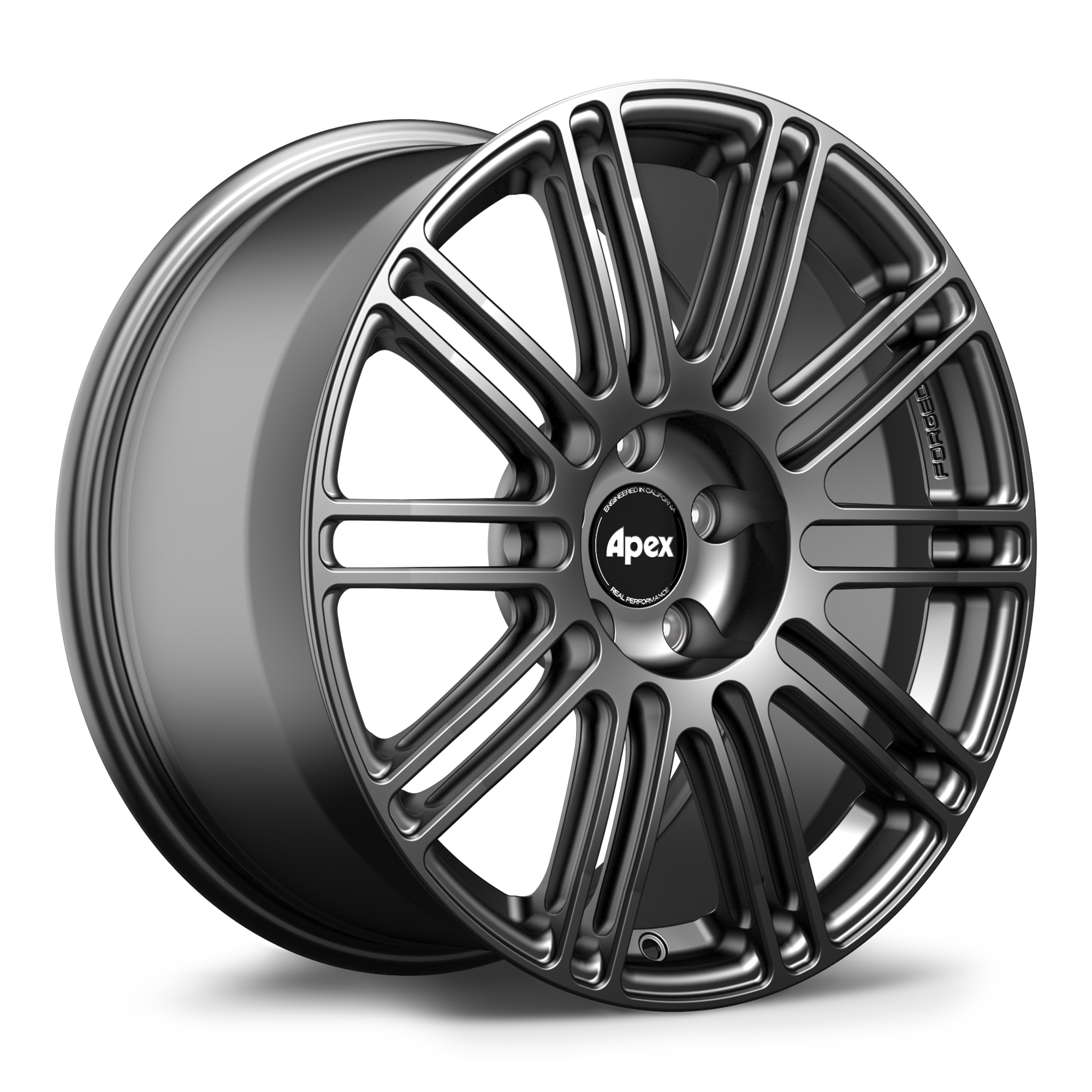 Apex TC-10RT 18x8.5" ET43 Wheel - 5x112mm / 57.1mm - Satin Black