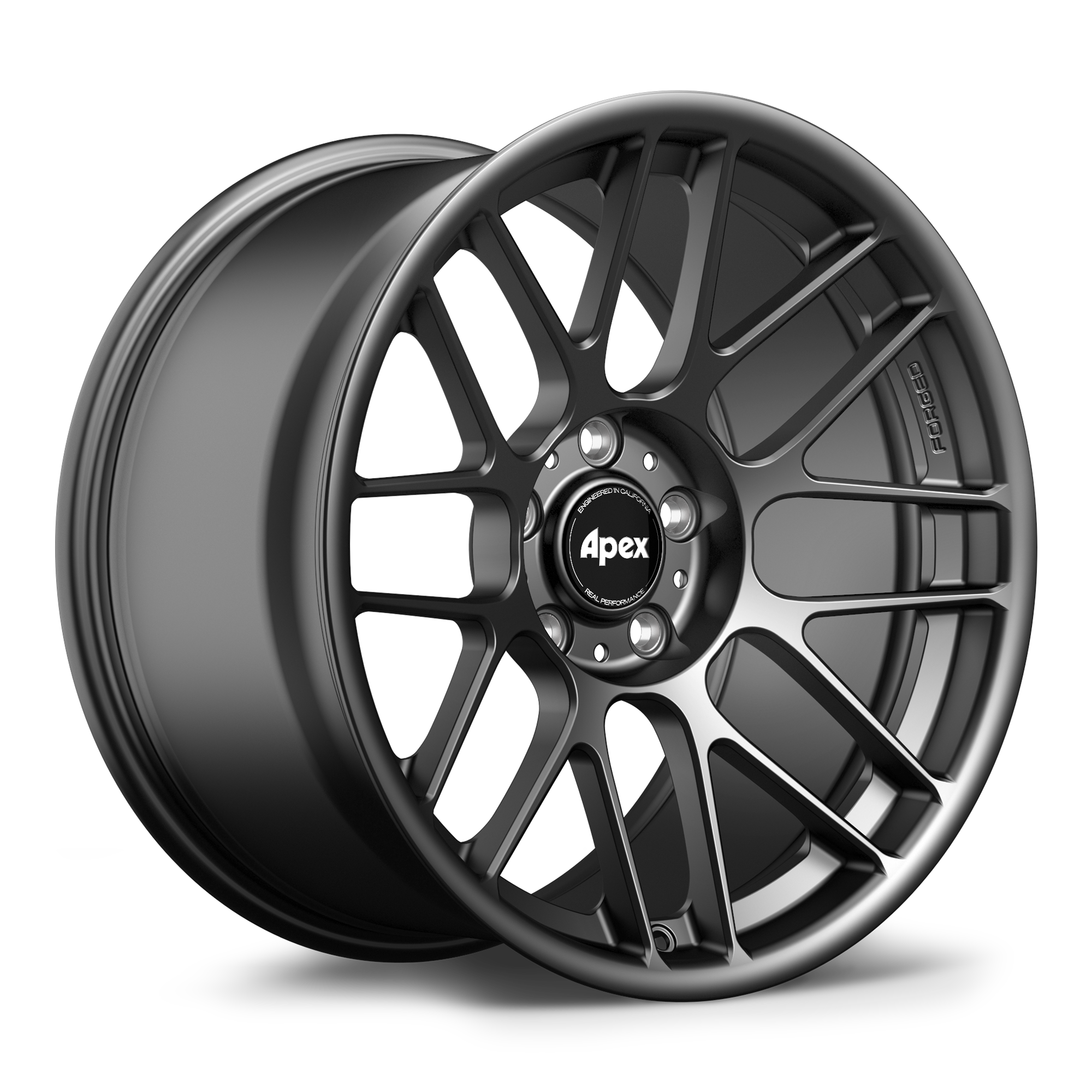 Apex ARC-8RT 18x11" ET44 Wheel - 5x120mm / 72.56mm - Satin Black