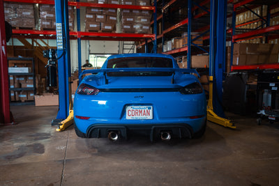 Valvetronic Valved Sport Exhaust System for Porsche 718 GT4RS/Spyder RS