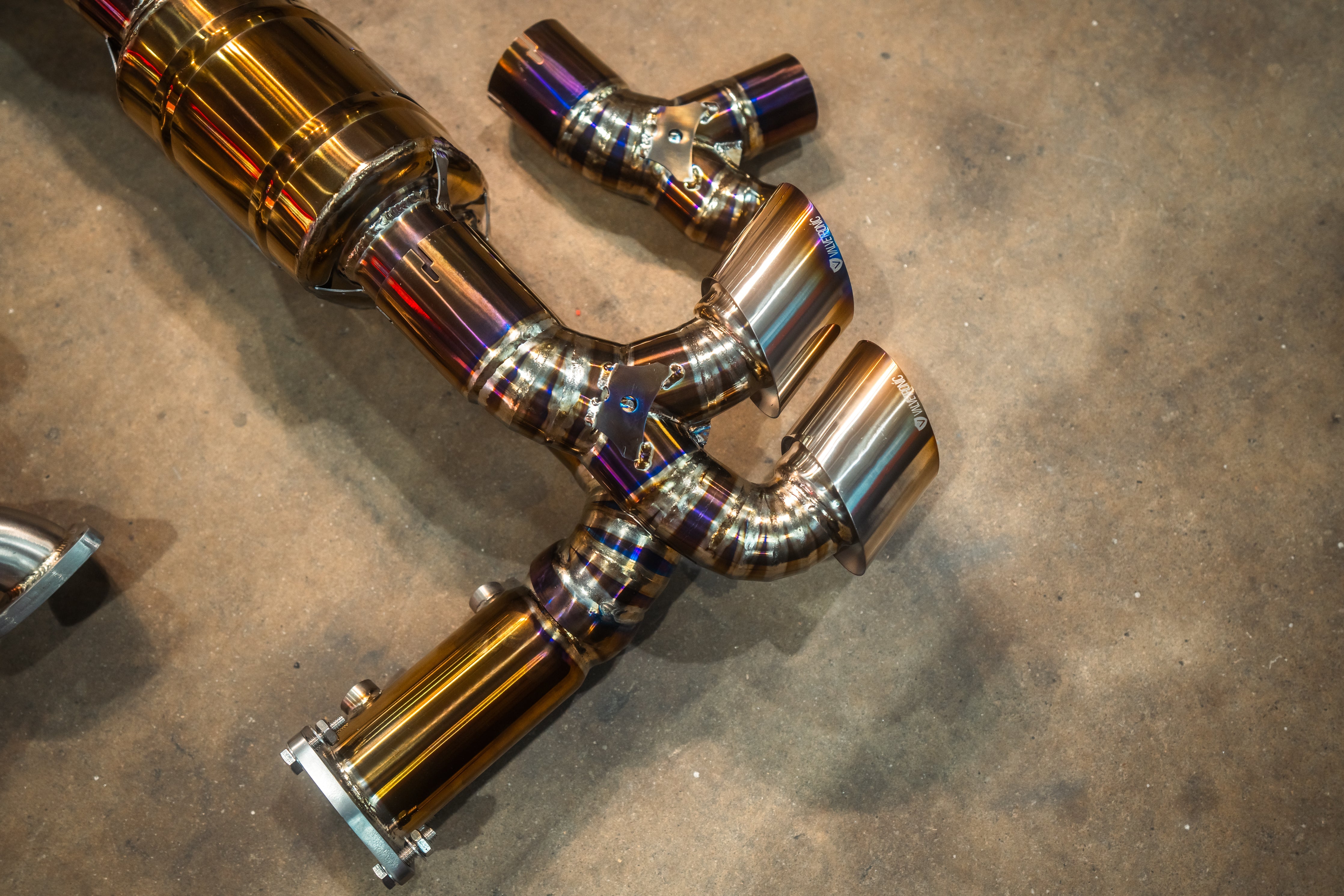 Valvetronic Valved Race Exhaust System for Porsche 911 Turbo 991.1 / 991.2