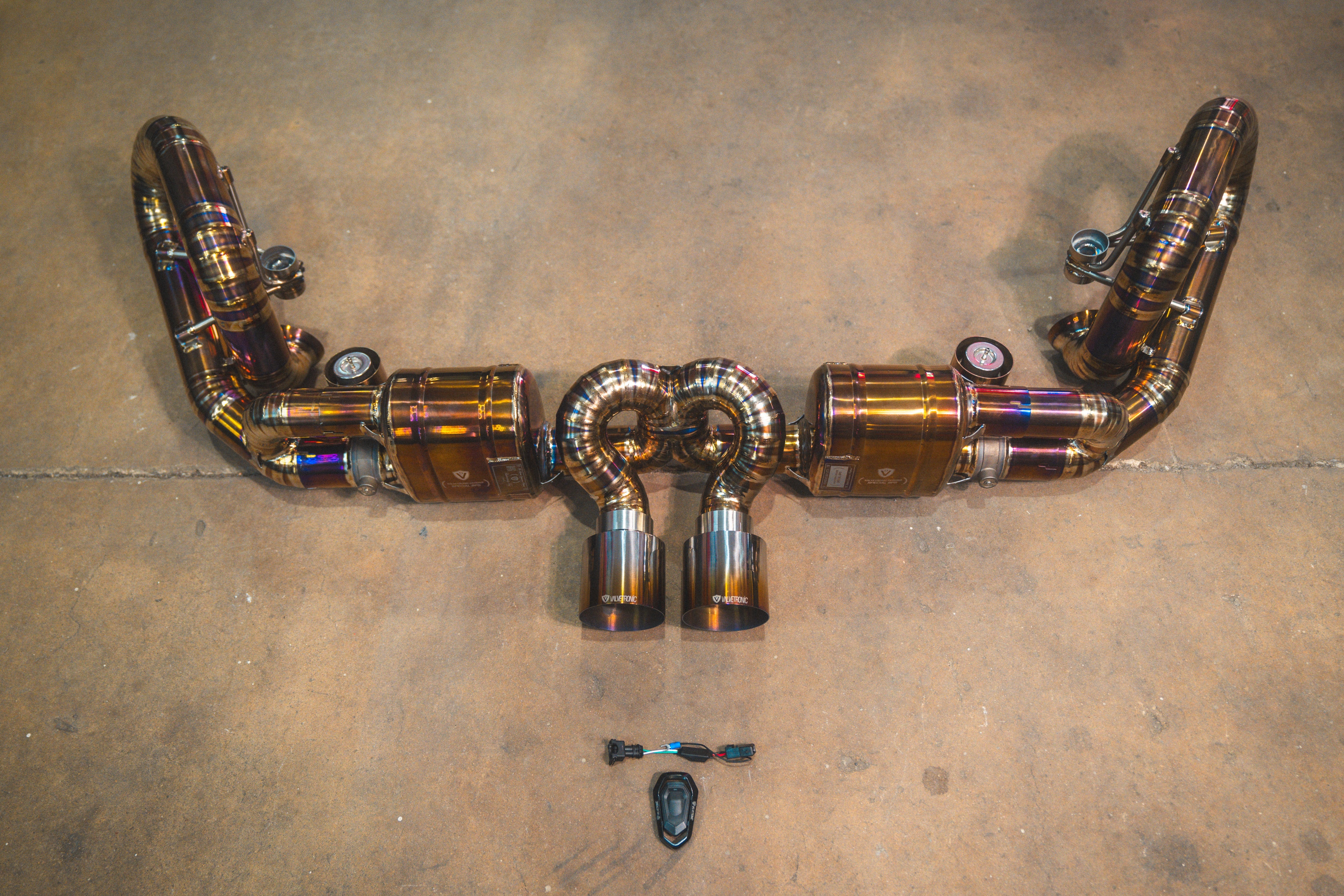 Valvetronic Valved Sport Exhaust System for Porsche GT3 991.1 / 991.2