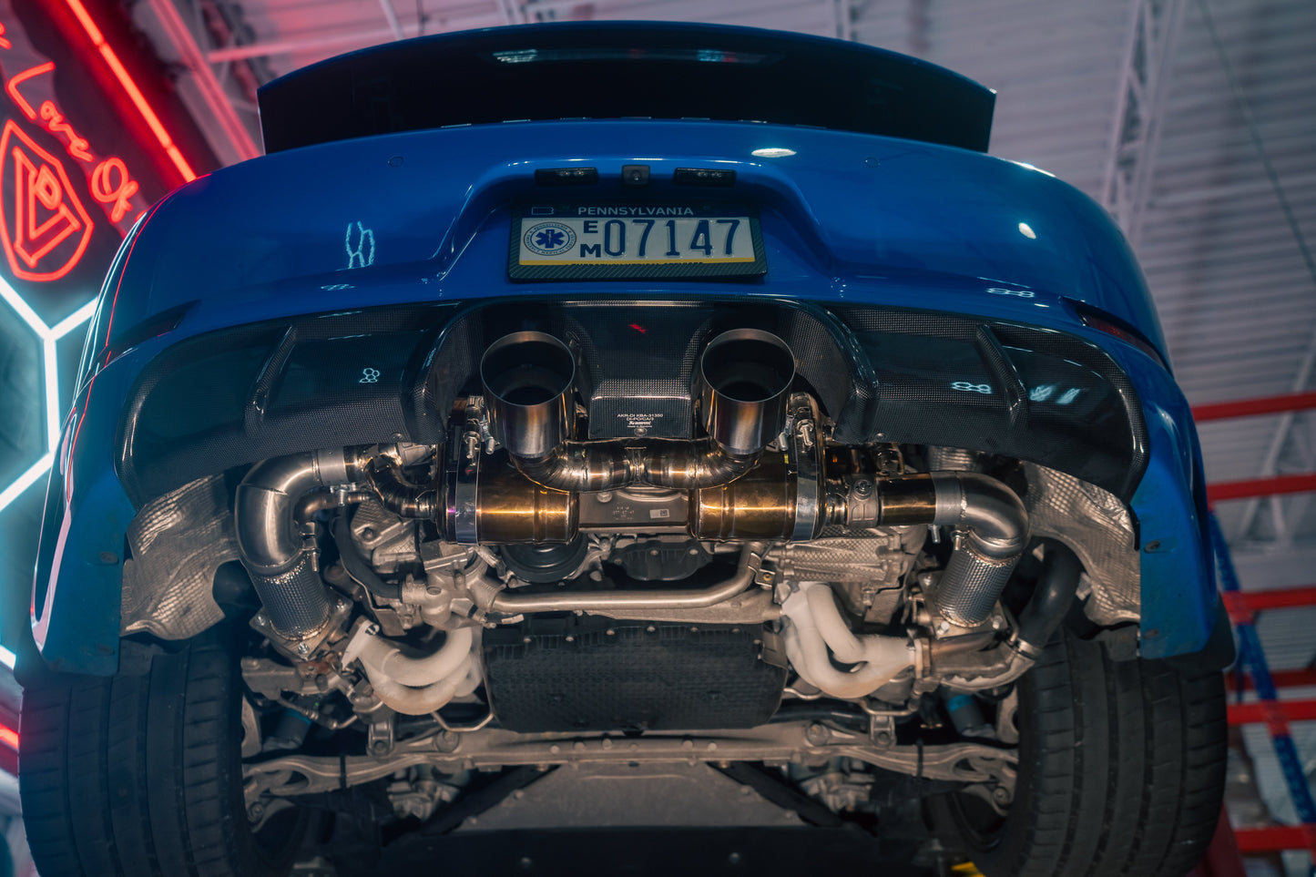 Valvetronic Valved Sport Exhaust System for Porsche 991.2 Carrera