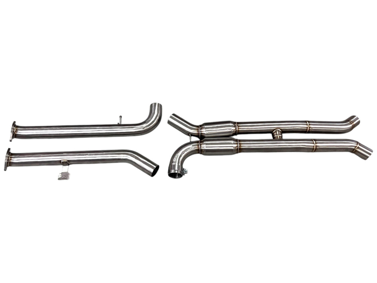 MAD BMW S58  Resonated H-Pipe Midpipe M2 G87
