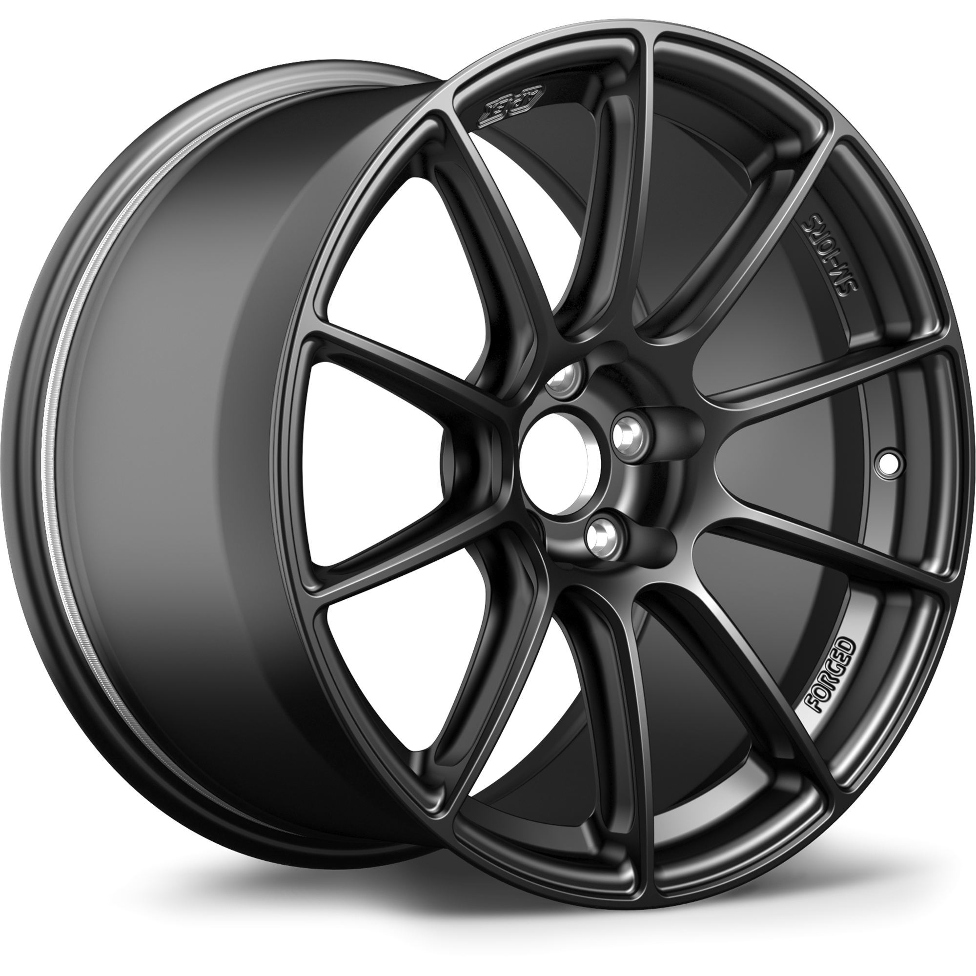 Apex SM-10RS 17x10" ET45 Wheel - 5x100mm / 56.1mm - Satin Black