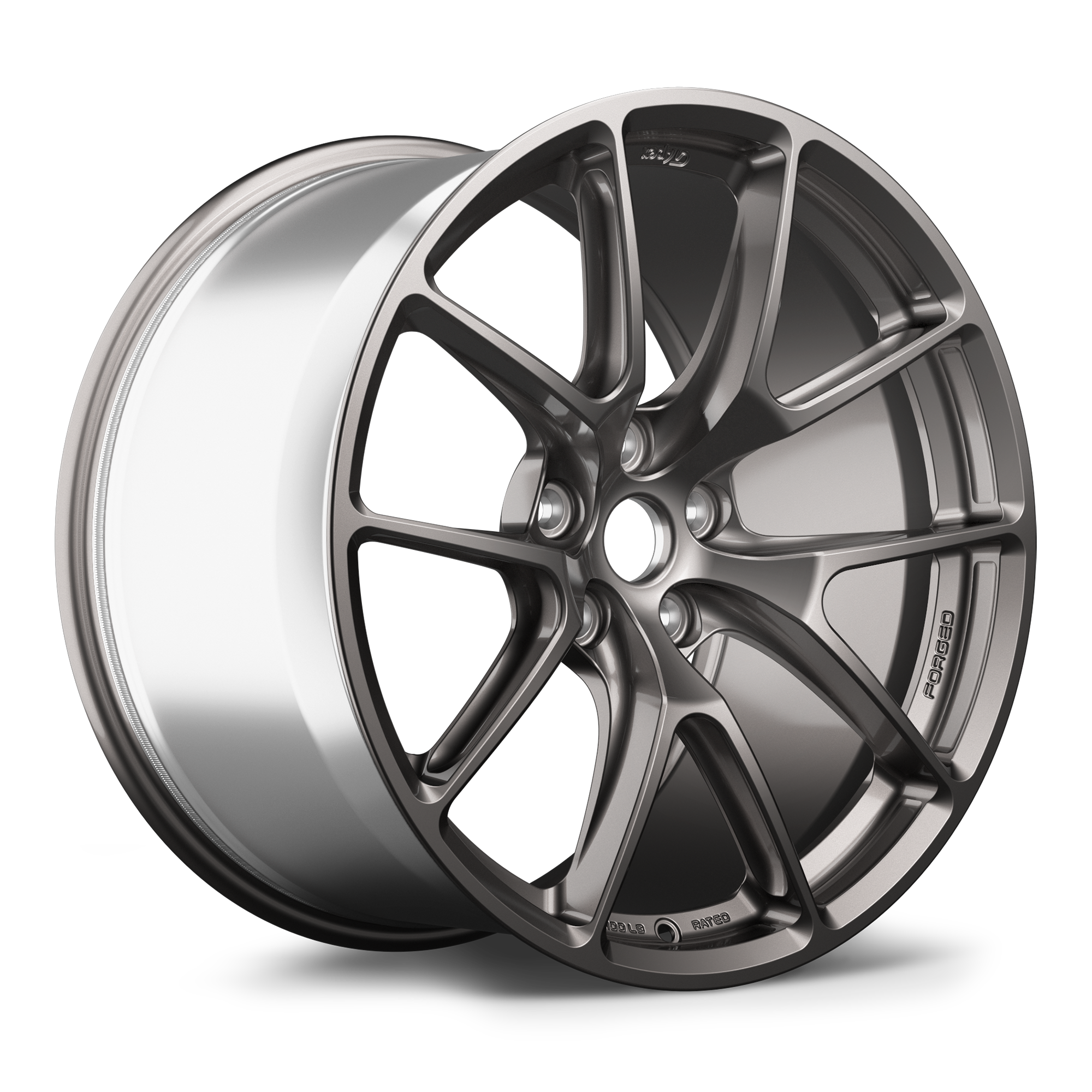 Apex VS-5RE 19x11" ET48 Wheel - 5x130mm / 71.6mm - Anthracite