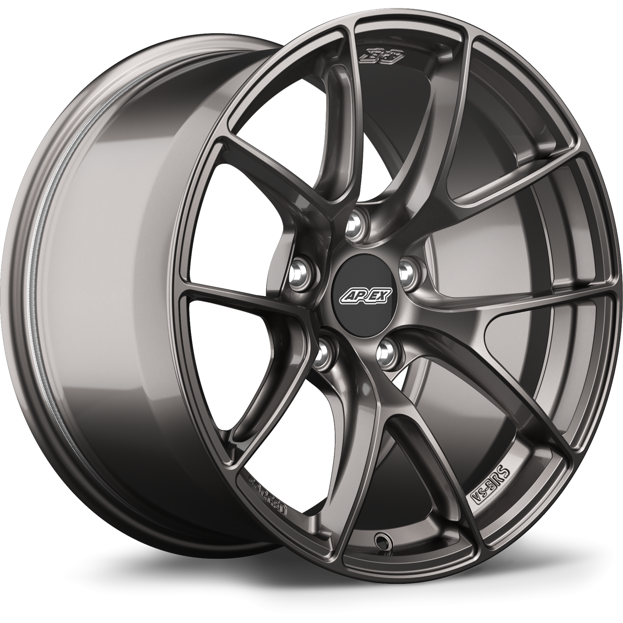 Apex VS-5RS 17x9" ET30 Wheel - 5x120mm / 72.56mm - Anthracite
