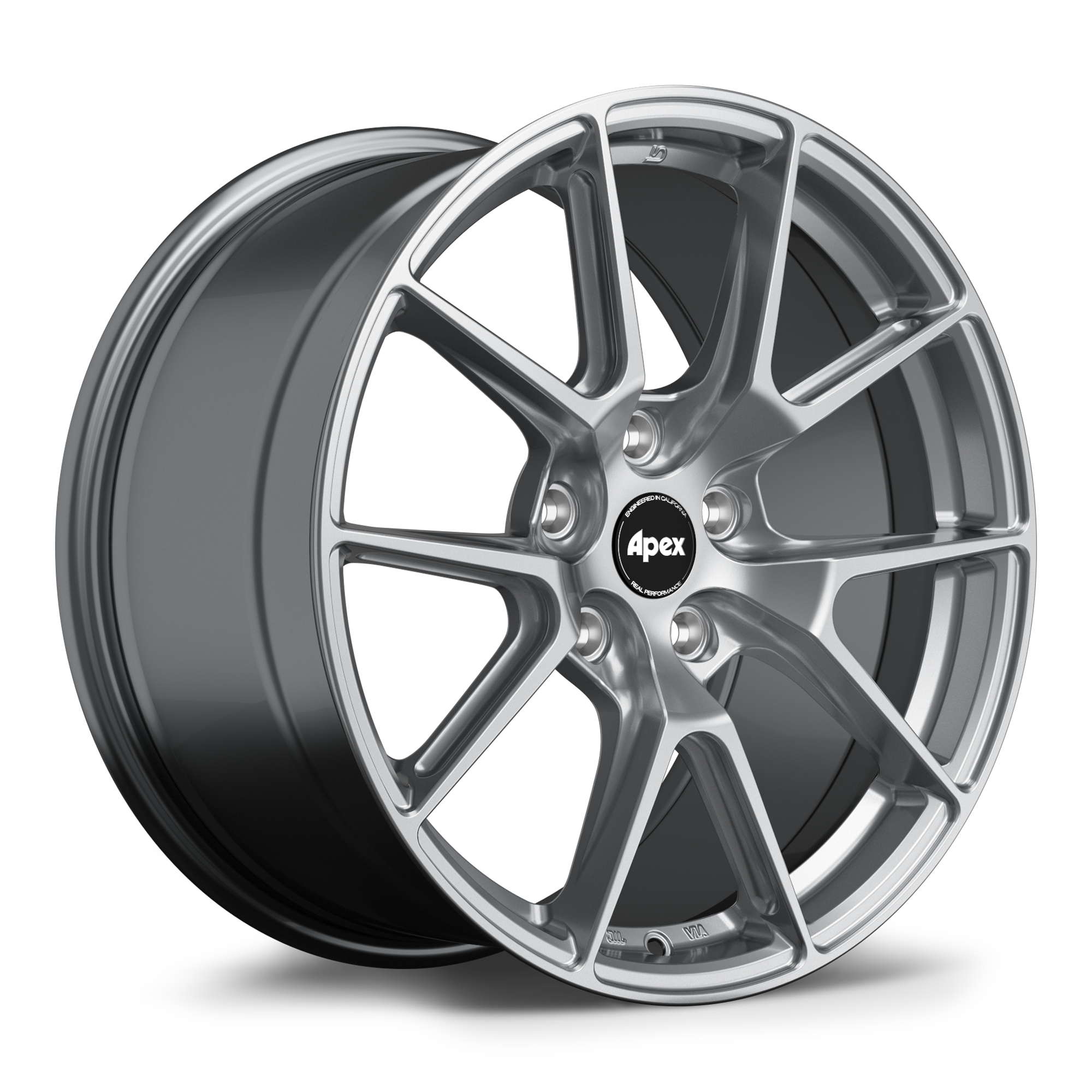 Apex VS-5 18x8.5" ET43 Wheel - 5x112mm / 57.1mm - Hyper Black