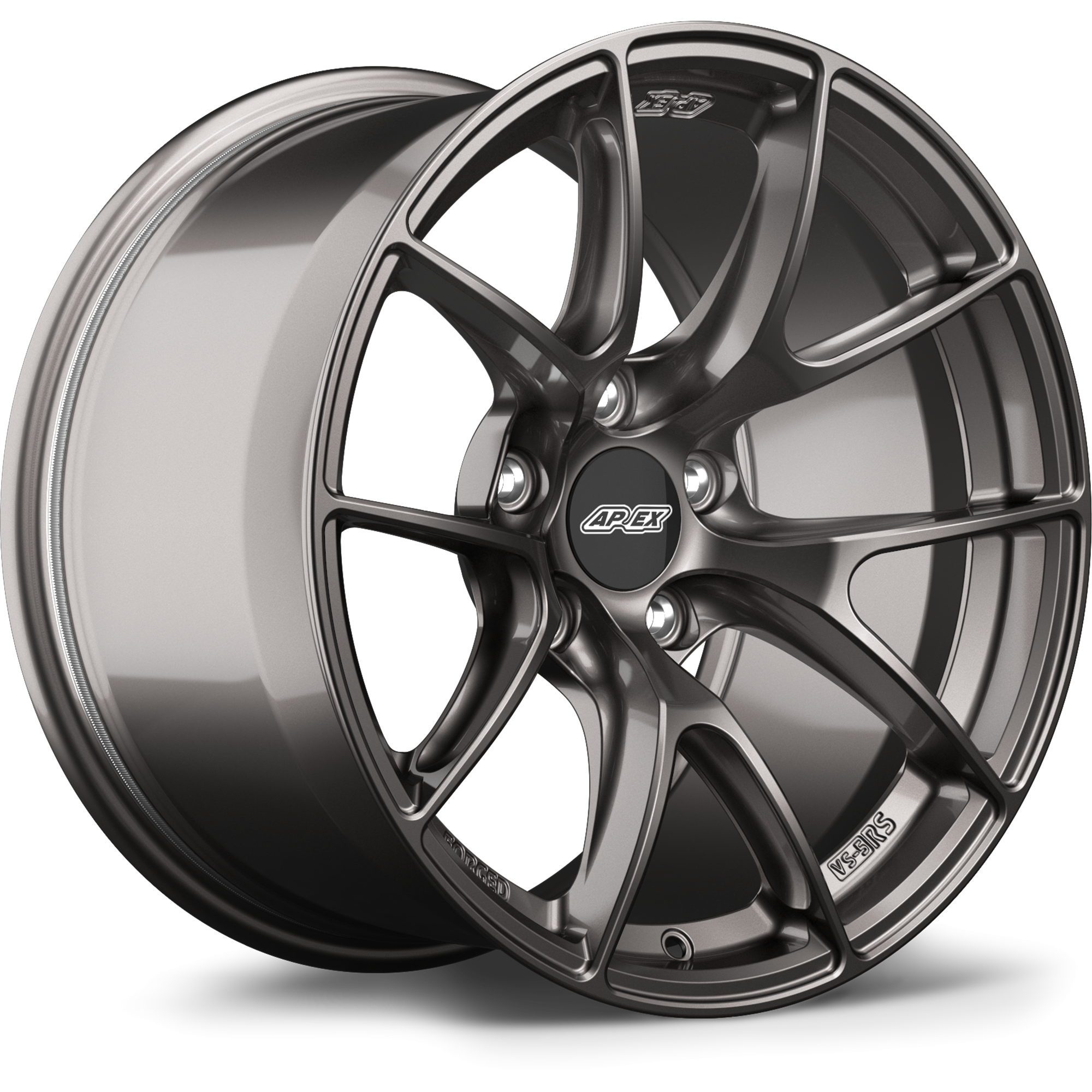 Apex VS-5RS 17x10" ET25 Wheel - 5x120mm / 72.56mm - Anthracite