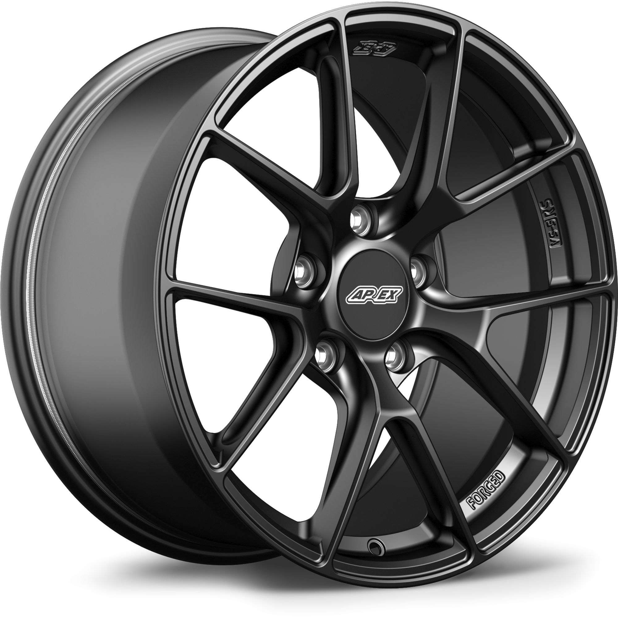 Apex VS-5RS 18x9" ET42 Wheel - 5x100mm / 56.1mm - Satin Black